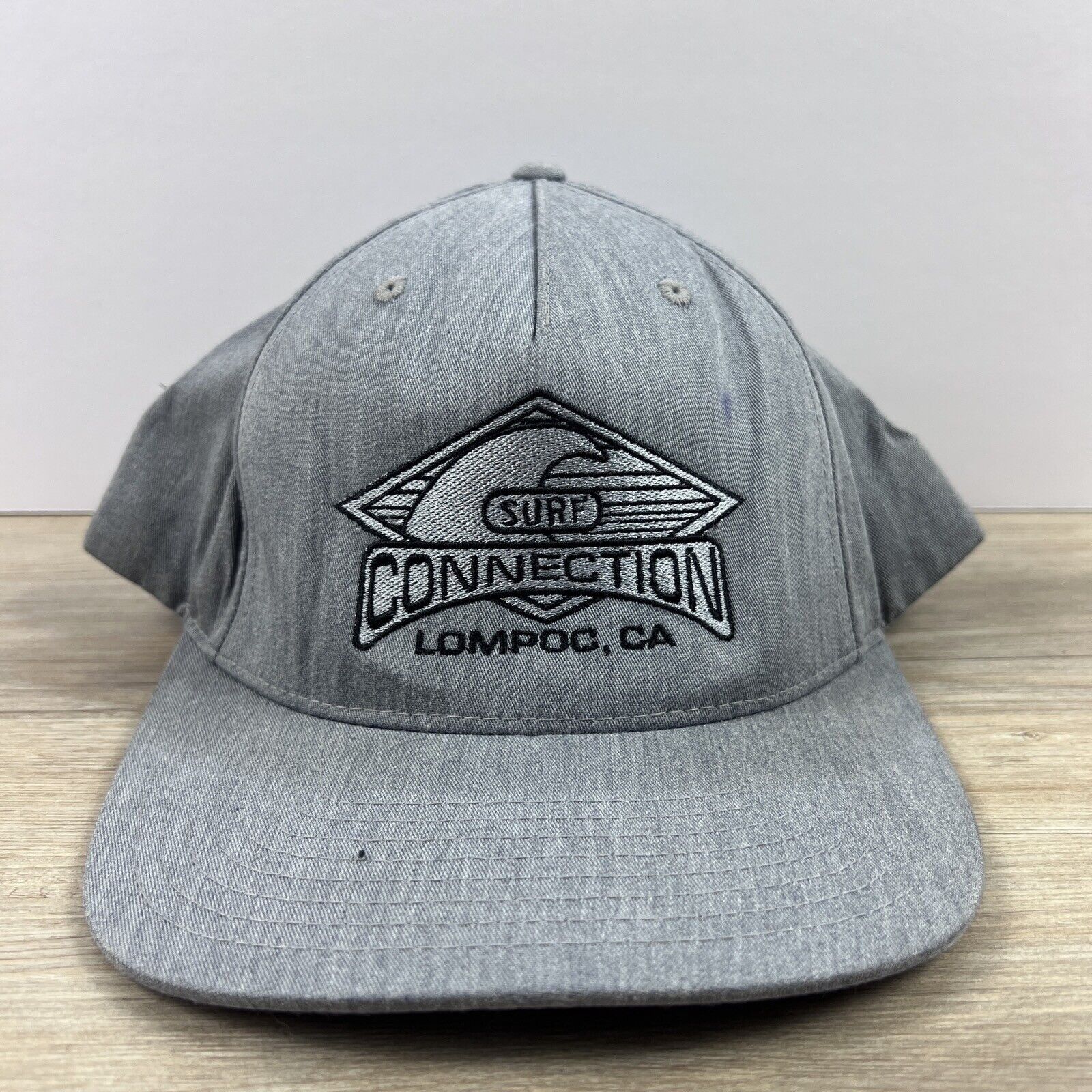 Other Surf Connection Hat Lompoc Ca Adjustable Hat Gray Adjustable Size ONE SIZE - 4 Thumbnail