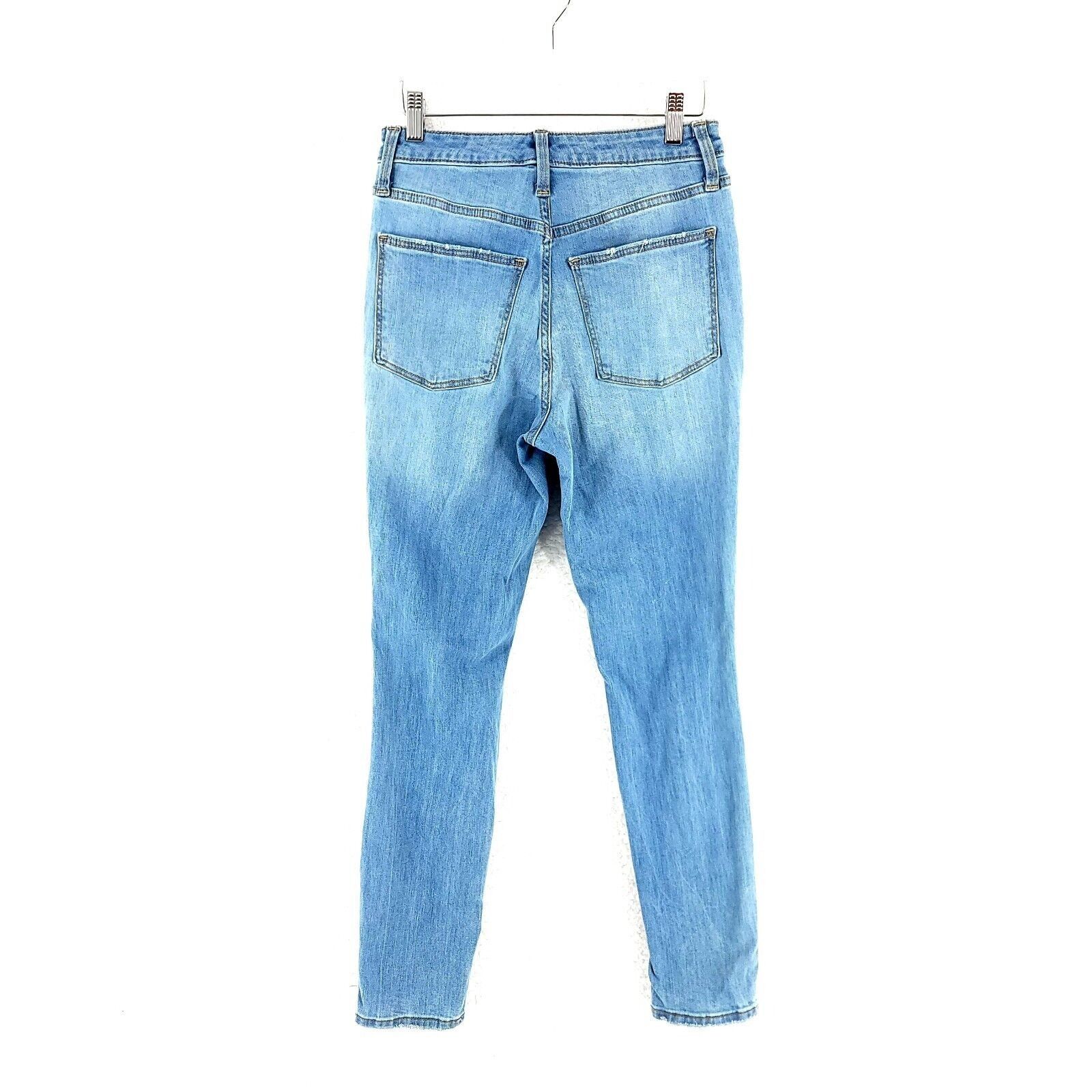 Designer Universal Thread Goods Co. Blue Jeans 6/28R Candiani Denim H Size 28" / US 6 / IT 42 - 4 Thumbnail