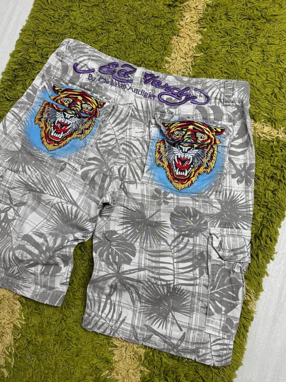 Christian Audigier Vintage 🐉 Ed Hardy Shorts by Christian Audigier Size US 34 / EU 50 - 2 Thumbnail
