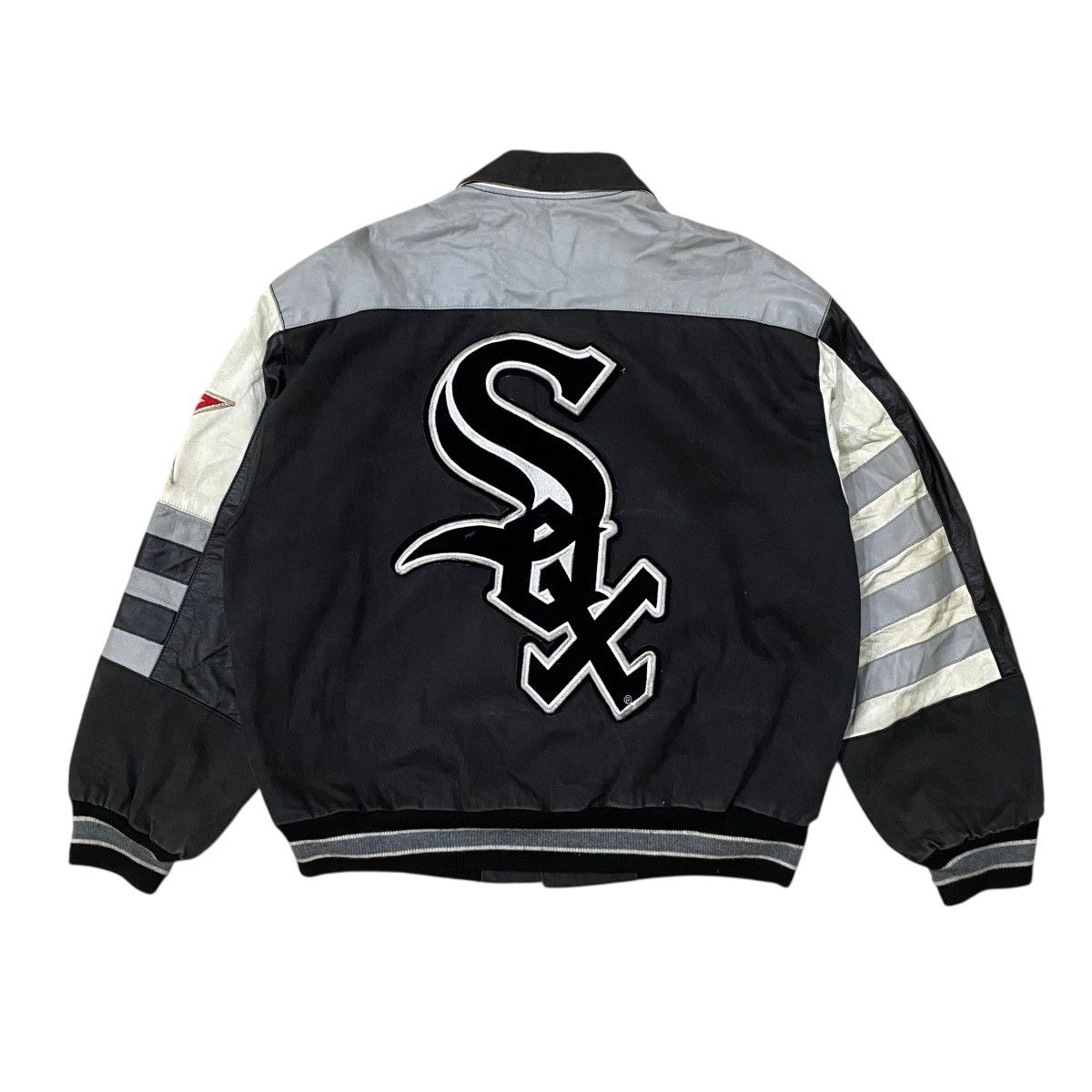 Jeff Hamilton Vtg Jeff Hamilton Chicago White Sox Varsity Leather Jacket Size US S / EU 44-46 / 1 - 8 Thumbnail