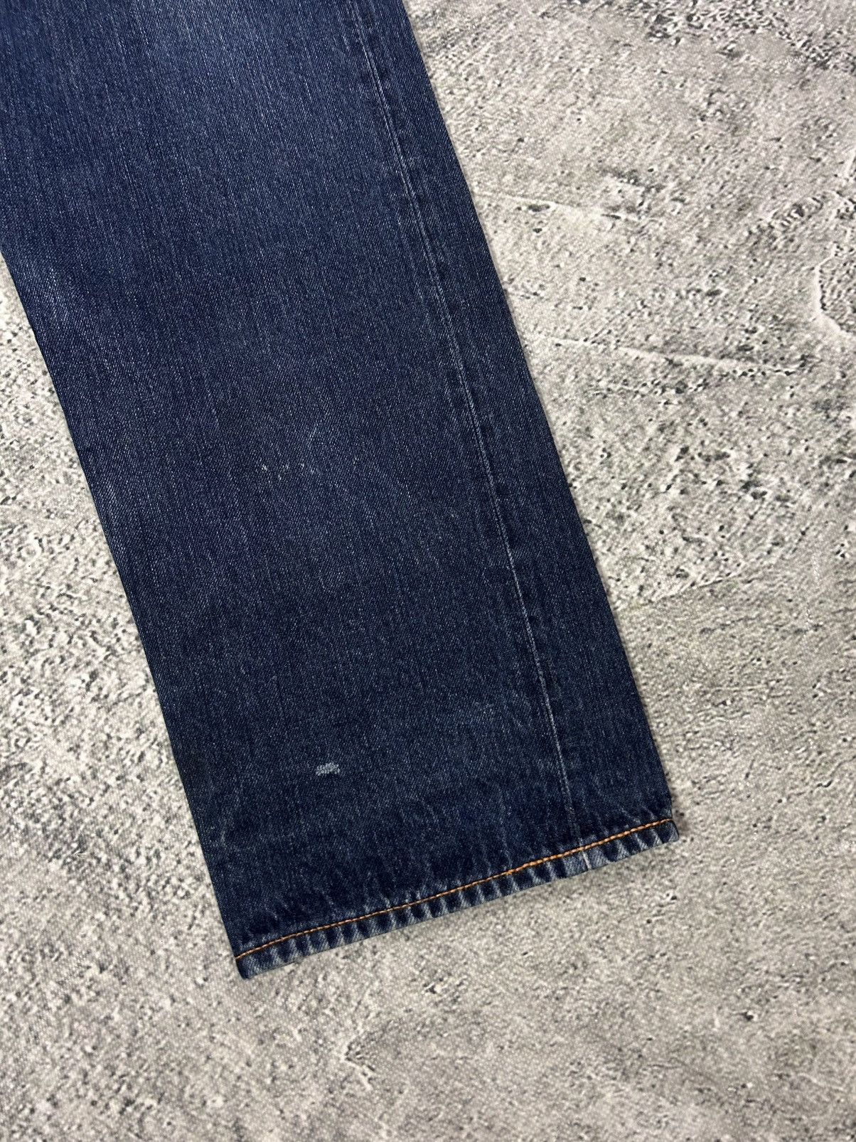 Evisu Evisu jeans daicock big logo yellow selvedge denim Size US 33 - 7 Thumbnail