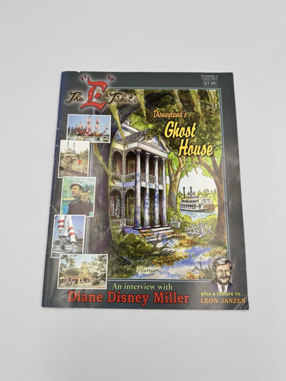 Designer LOT of 6 E-Ticket Magazines - various 2002-2006 Disneyland Size ONE SIZE - 2 Thumbnail