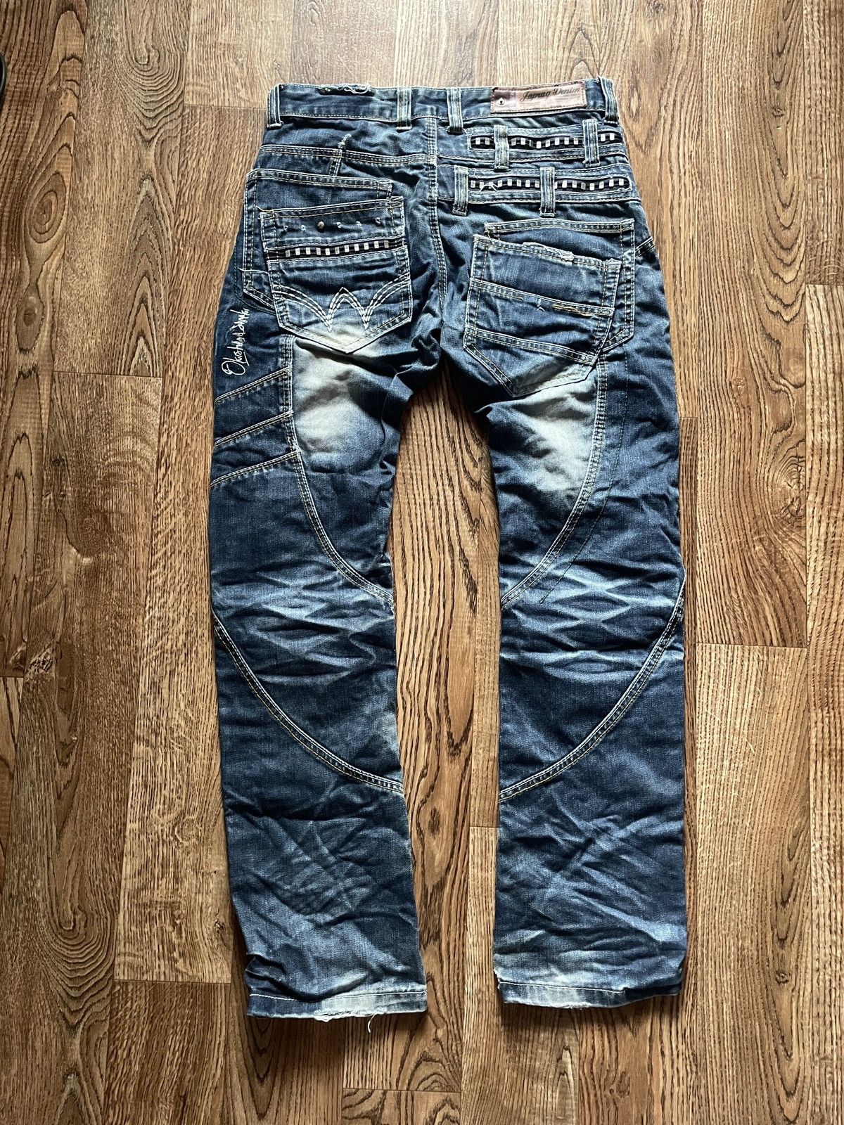 Japanese Brand Vintage JapRag Y2K Grunge Opium Jeans 30 Rare Size US 30 / EU 46 - 5 Thumbnail