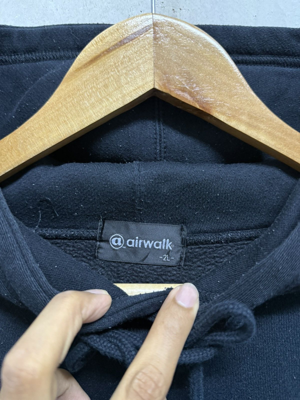 Airwalk 2000s Airwalk Big Spell Out Hoodie Size US XXL / EU 58 / 5 - 4 Thumbnail