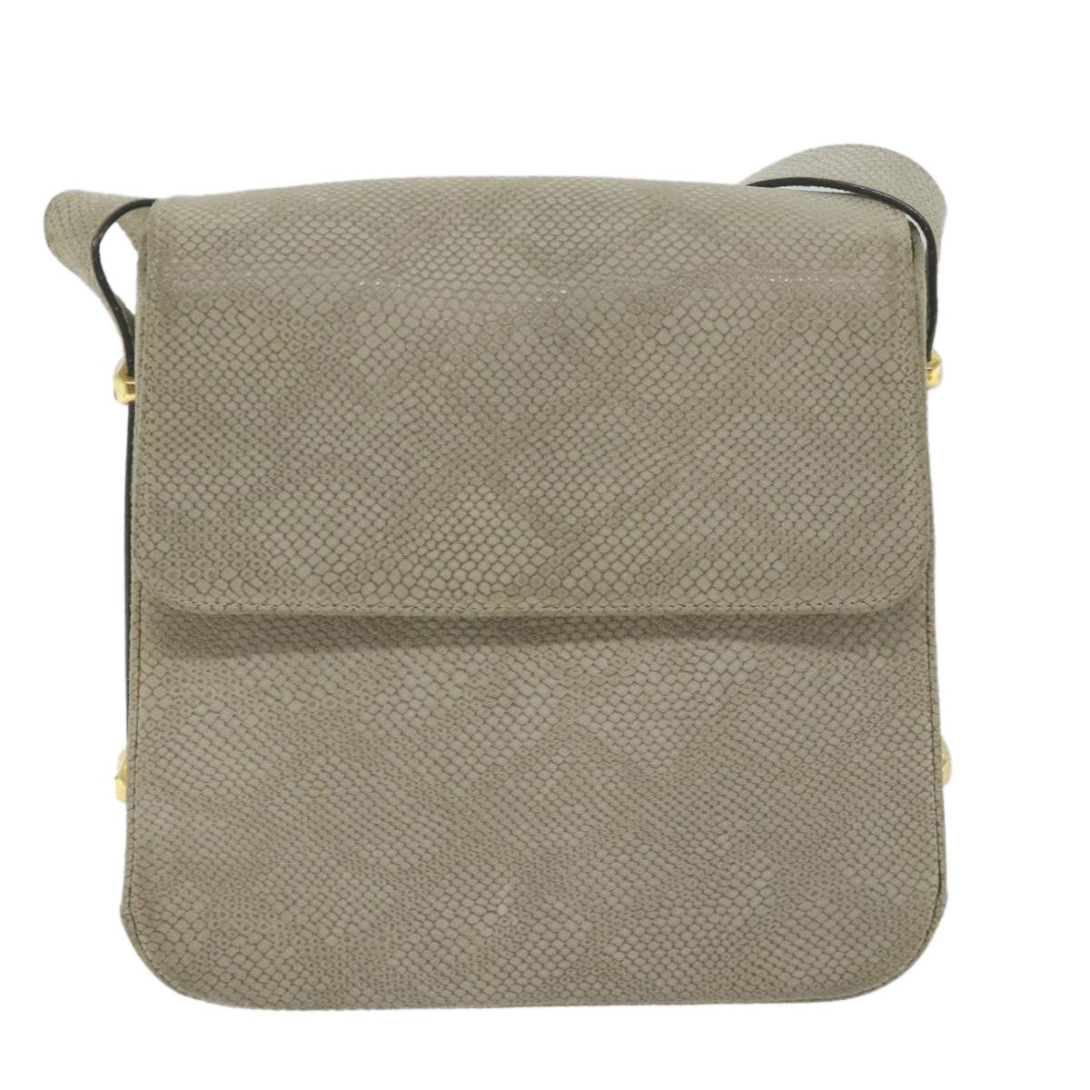 Salvatore Ferragamo Beige Leather Shoulder Bag (Pre-Owned) Size ONE SIZE - 1 Thumbnail