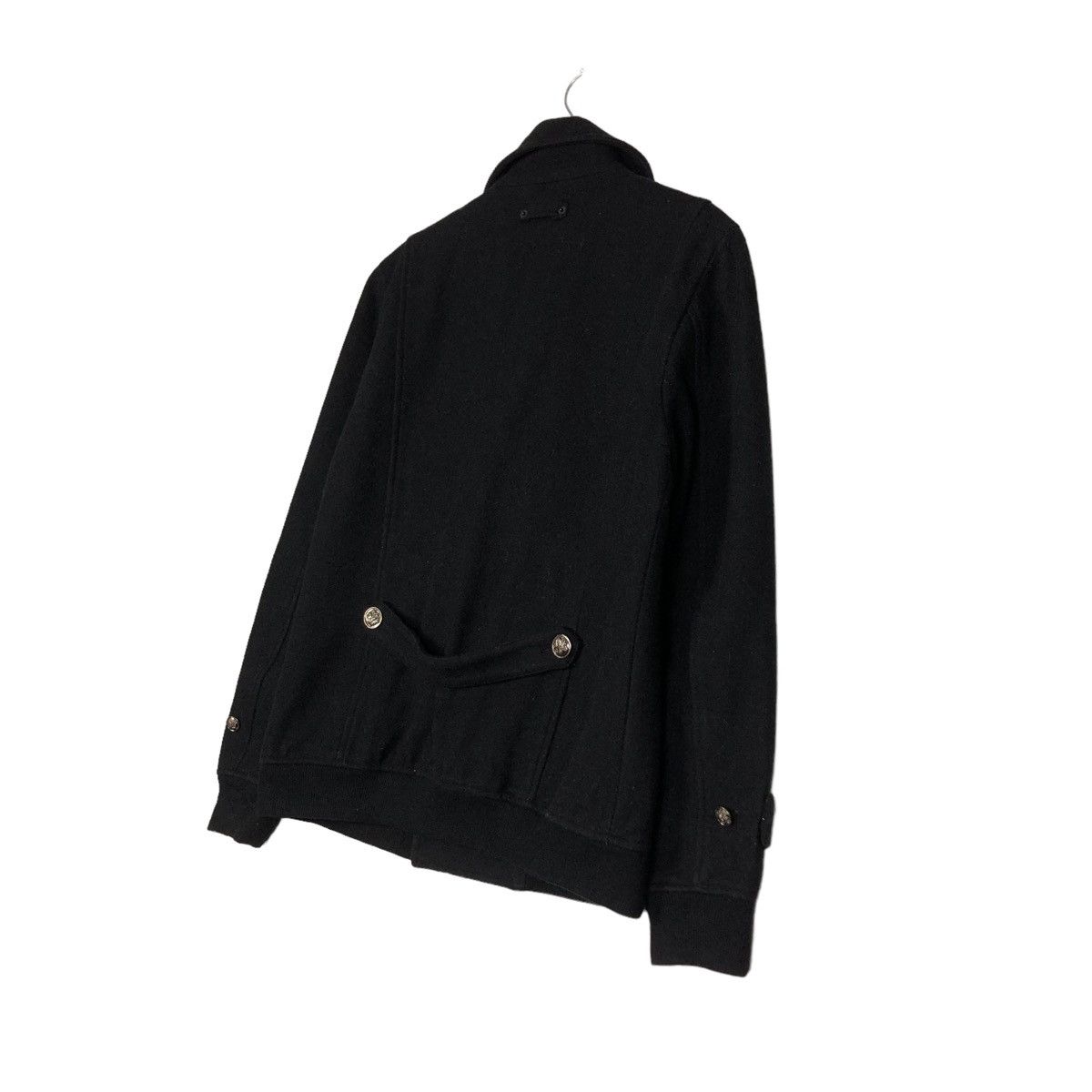 Japanese Brand 🔥Double Breast Wool Biker Jacket Phono Japan Made Size US M / EU 48-50 / 2 - 10 Thumbnail