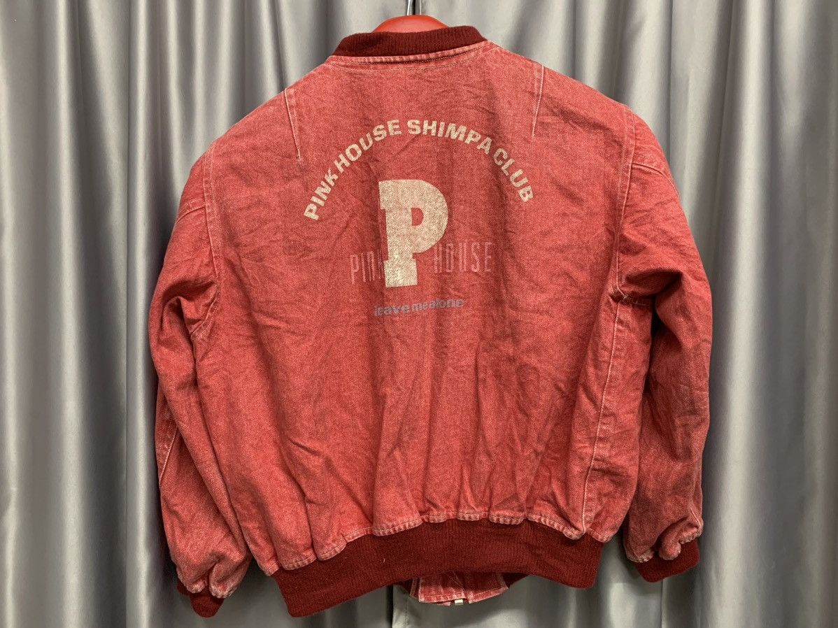 Japanese Brand × Vintage ISSEY MIYAKE INSPIRED DENIM BOMBER JACKET RARE DESIGN Size US L / EU 52-54 / 3 - 5 Thumbnail