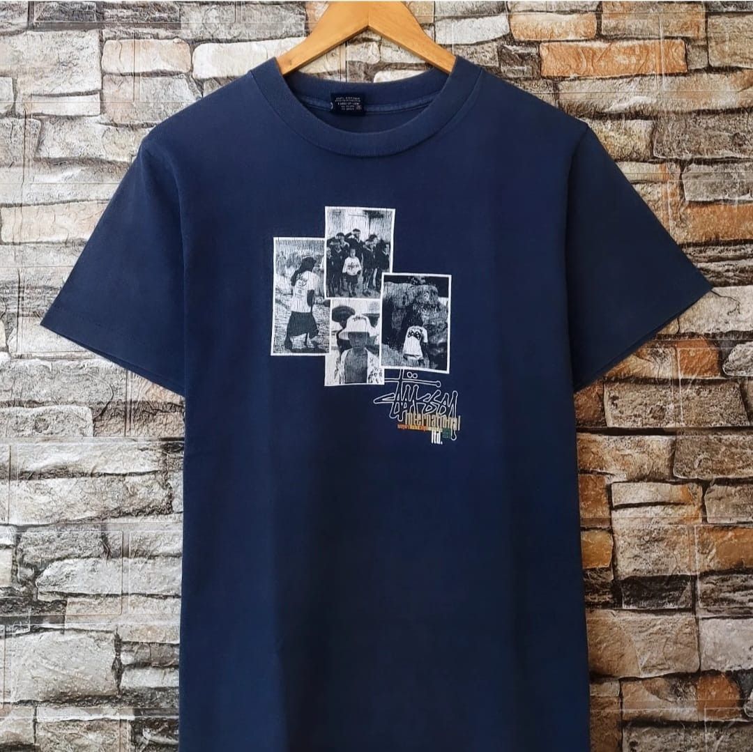 Stussy Vintage 90s STUSSY International Humorous Character Photo Size US S / EU 44-46 / 1 - 2 Thumbnail