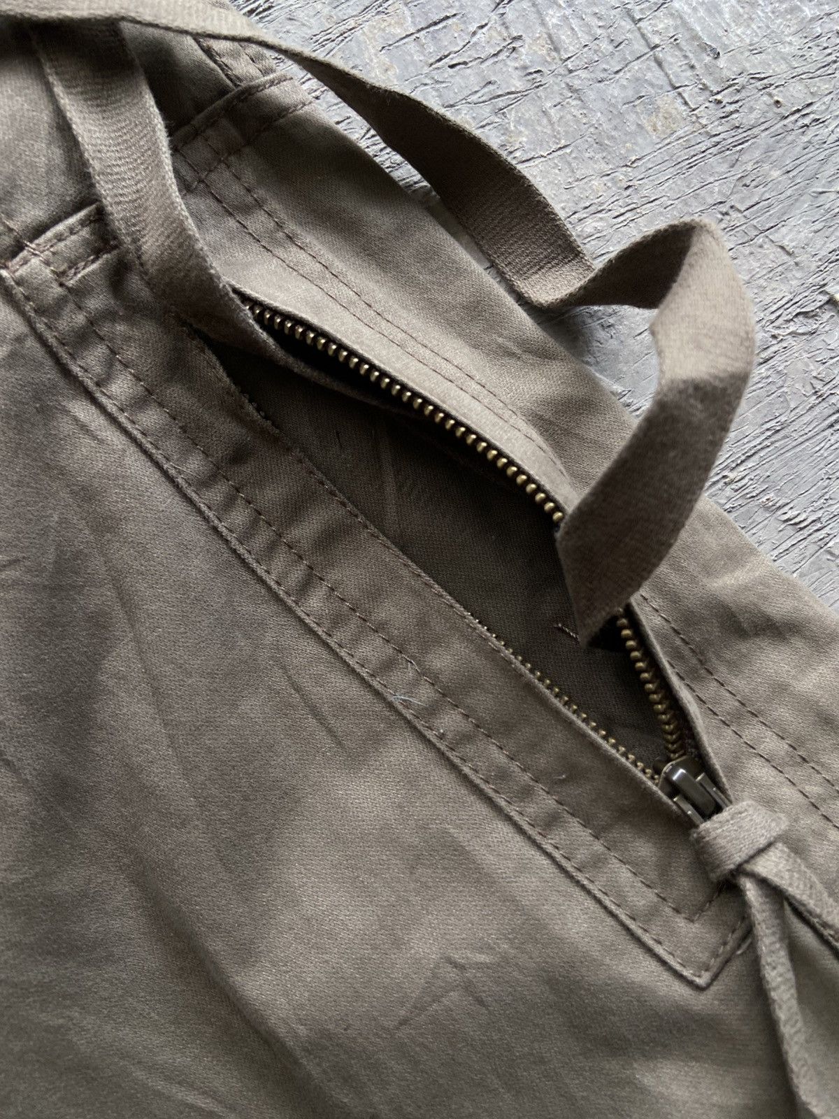20471120 1990s 291295 Homme - Harajuku Style Cargo Bondage Pants Size US 30 / EU 46 - 4 Thumbnail