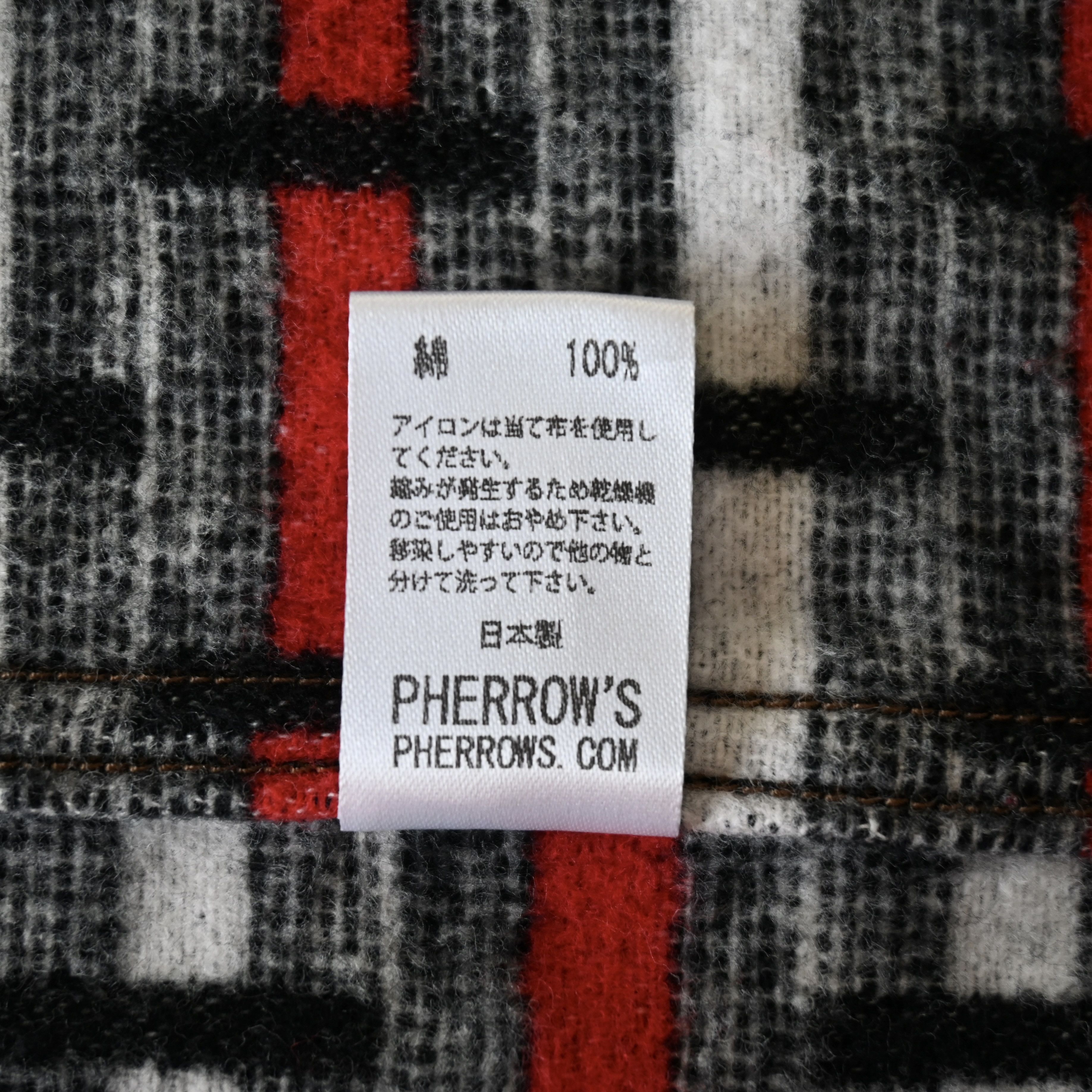 Pherrow's Pherrow's dobby fleeced cotton square shirt, made in Japan Size US L / EU 52-54 / 3 - 15 Thumbnail