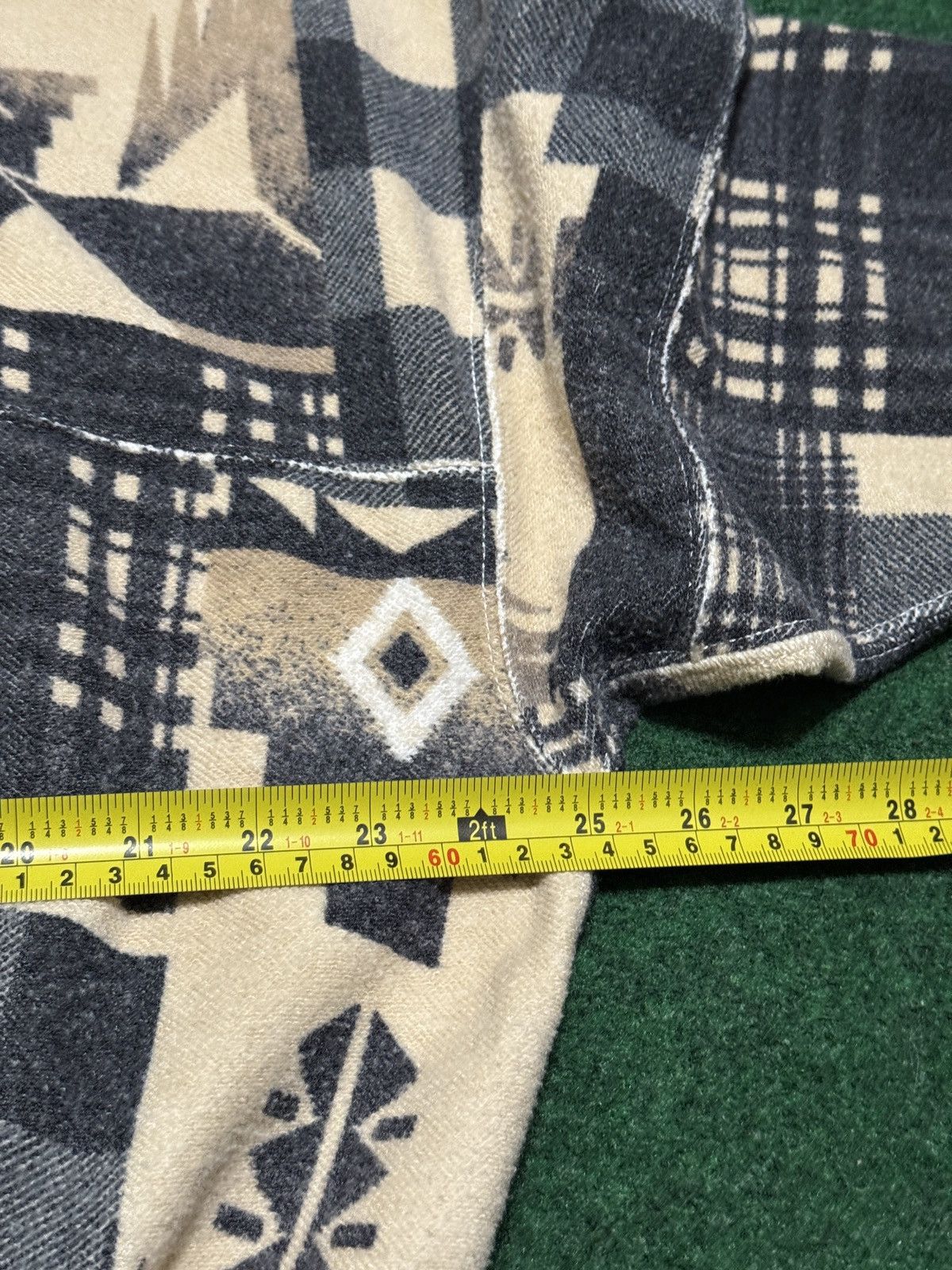 Polo Ralph Lauren Polo Ralph Lauren S/M Boxy 25x23 Southwestern Aztec Hoodie Size US M / EU 48-50 / 2 - 7 Thumbnail