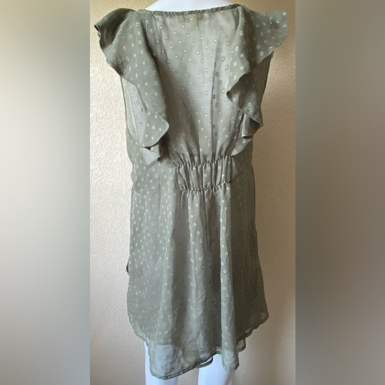 Other Daniel Rainn | Ruffle Polka Dot Mini Dress | Medium Size M / US 6-8 / IT 42-44 - 2 Thumbnail