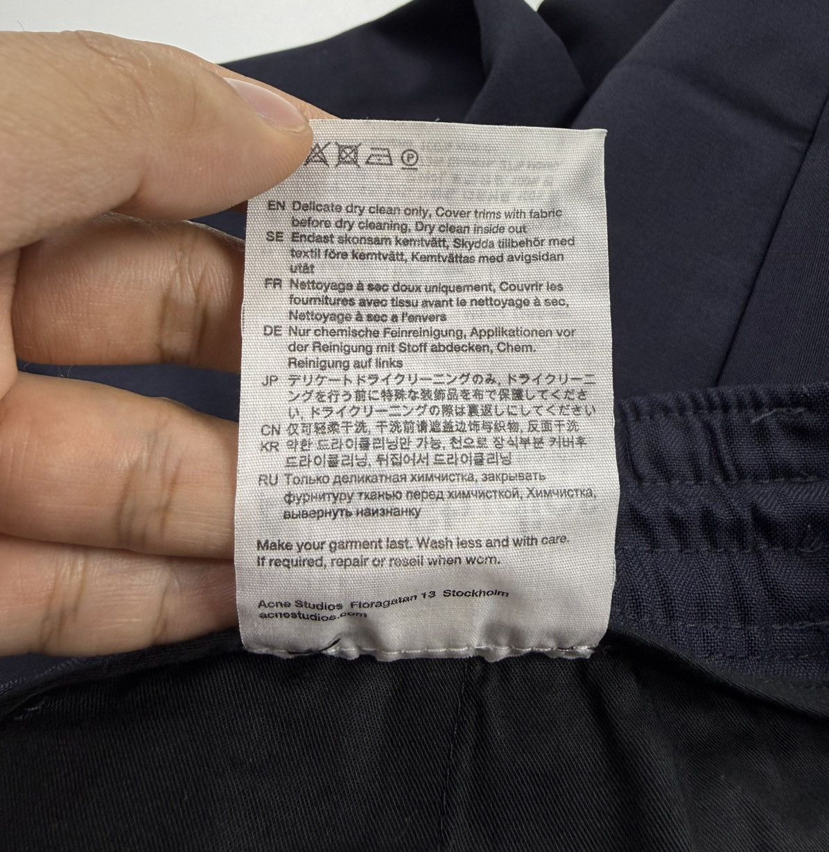 Acne Studios Acne Studios Wool Mohair Blend Trouser Size US 32 / EU 48 - 9 Thumbnail