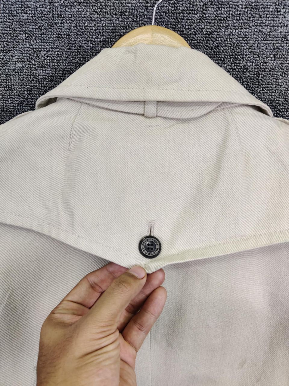 Burberry Vintage Burberry Blue Label Double Breasted Coat With Belted Size US S / EU 44-46 / 1 - 7 Thumbnail