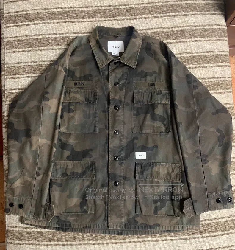Wtaps Wtaps Dark camouflage four-pocket jacket Size US L / EU 52-54 / 3 - 1 Thumbnail