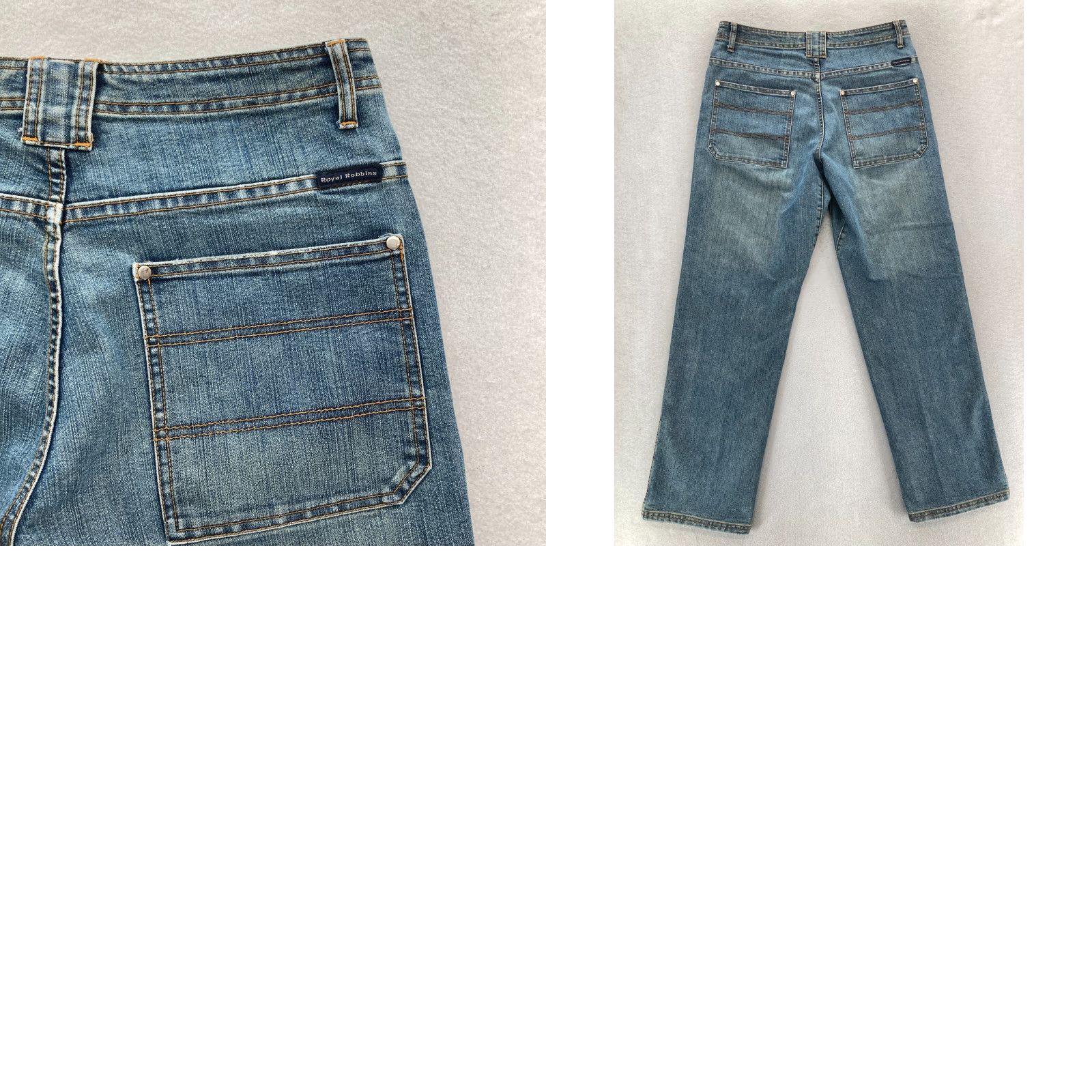 Royal Robbins VINTAGE Royal Robbins Jeans Mens 34x32 Relaxed Straight Leg Blue Denim Hong Kong Size US 34 / EU 50 - 9 Thumbnail