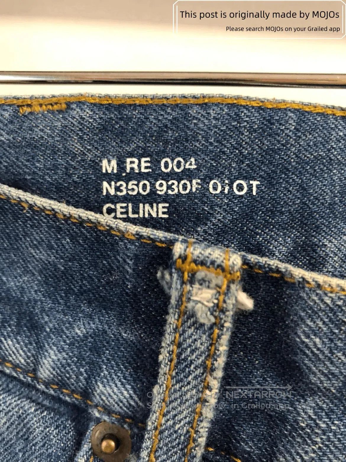 Celine Sz 30 Celine 21SS Monterey Wash Denim. Size US 30 / EU 46 - 4 Thumbnail