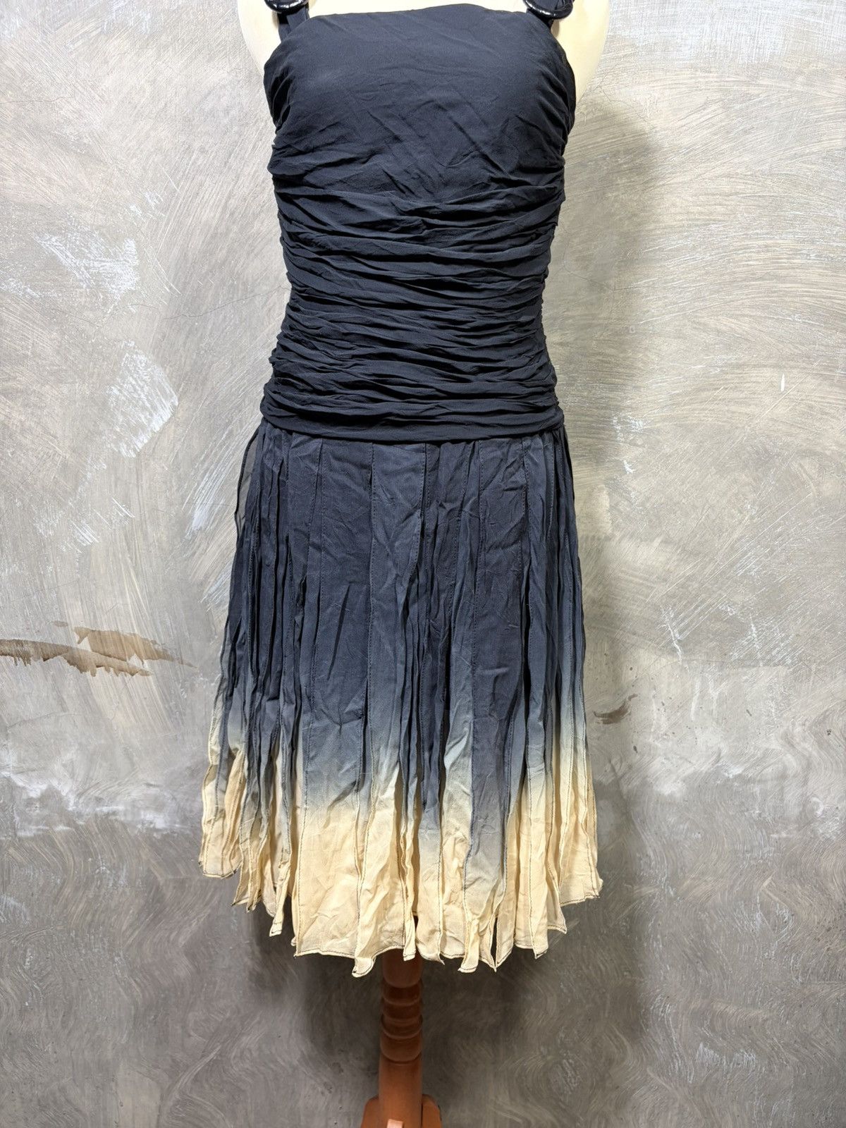 Japanese Brand Mojo S Phine New York Women Midi Dress Size M / US 6-8 / IT 42-44 - 3 Thumbnail