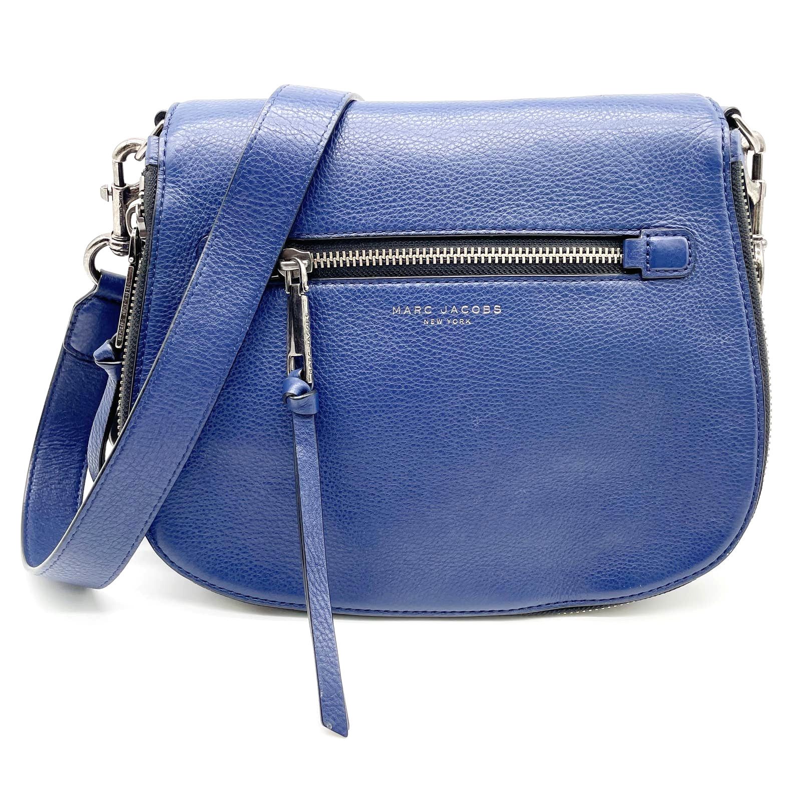 Marc Jacobs Marc Jacobs Nomad Recruit Saddlebag Crossbody Bag Dark Blue