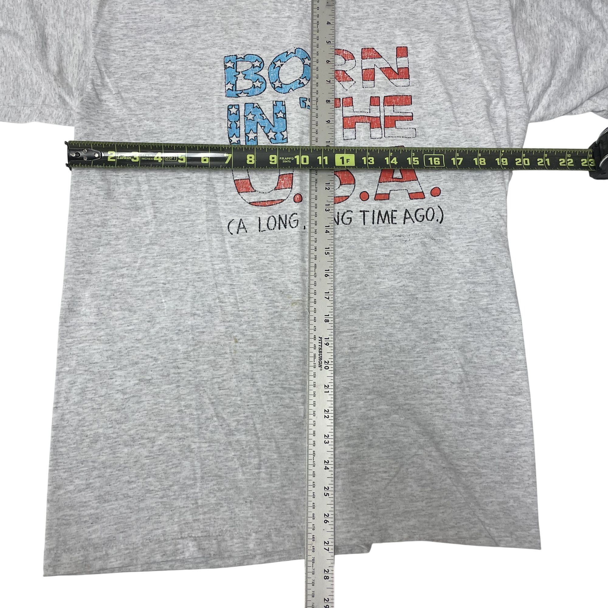 Other Vtg Center Star HEATHER BORN In THE USA A Long Time Ago Size US XL / EU 56 / 4 - 6 Thumbnail