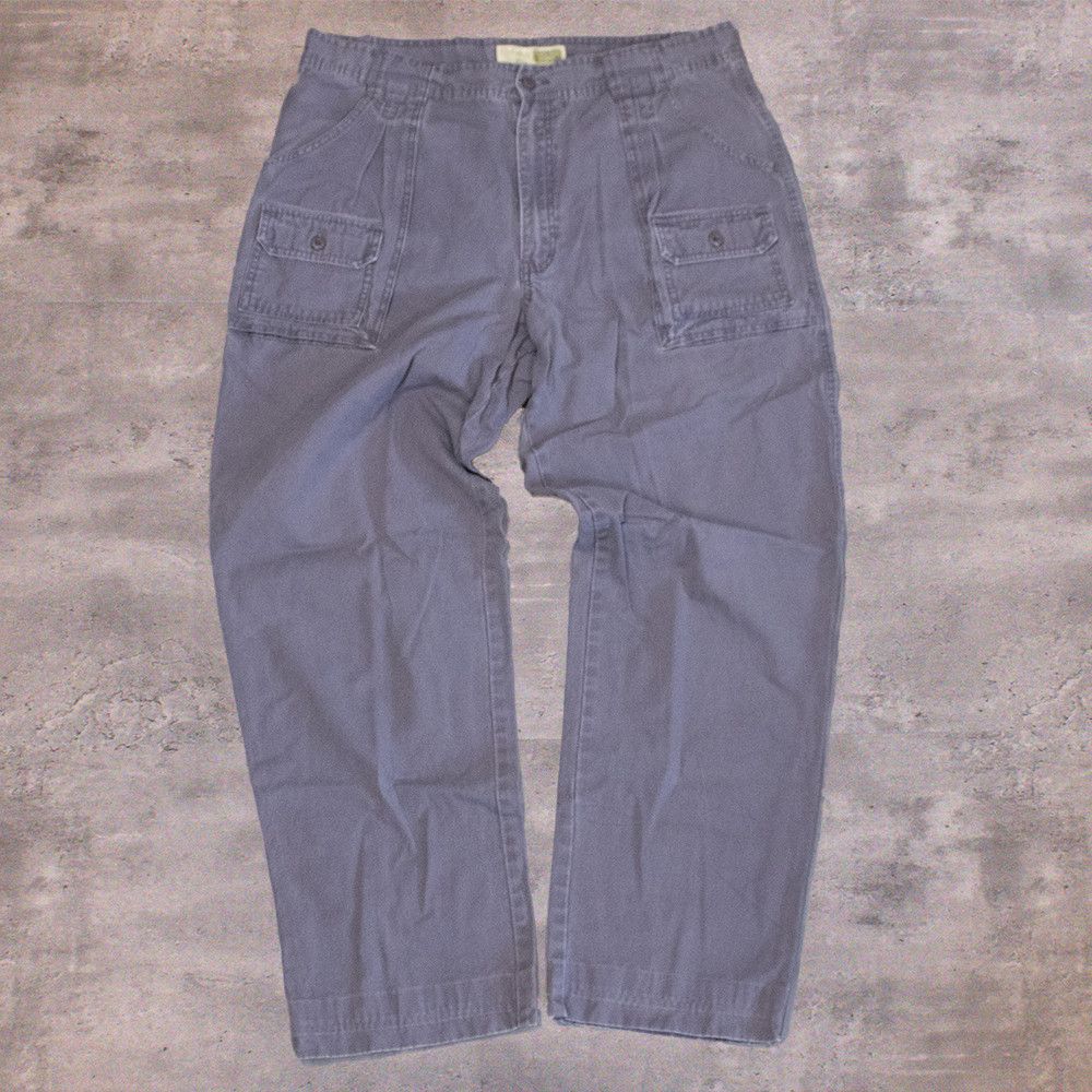Cabelas × Vintage Y2K 2000’s Cabla’s OG-107 7 Pocket Faded Charcoal Pants Size US 38 / EU 54 - 2 Thumbnail