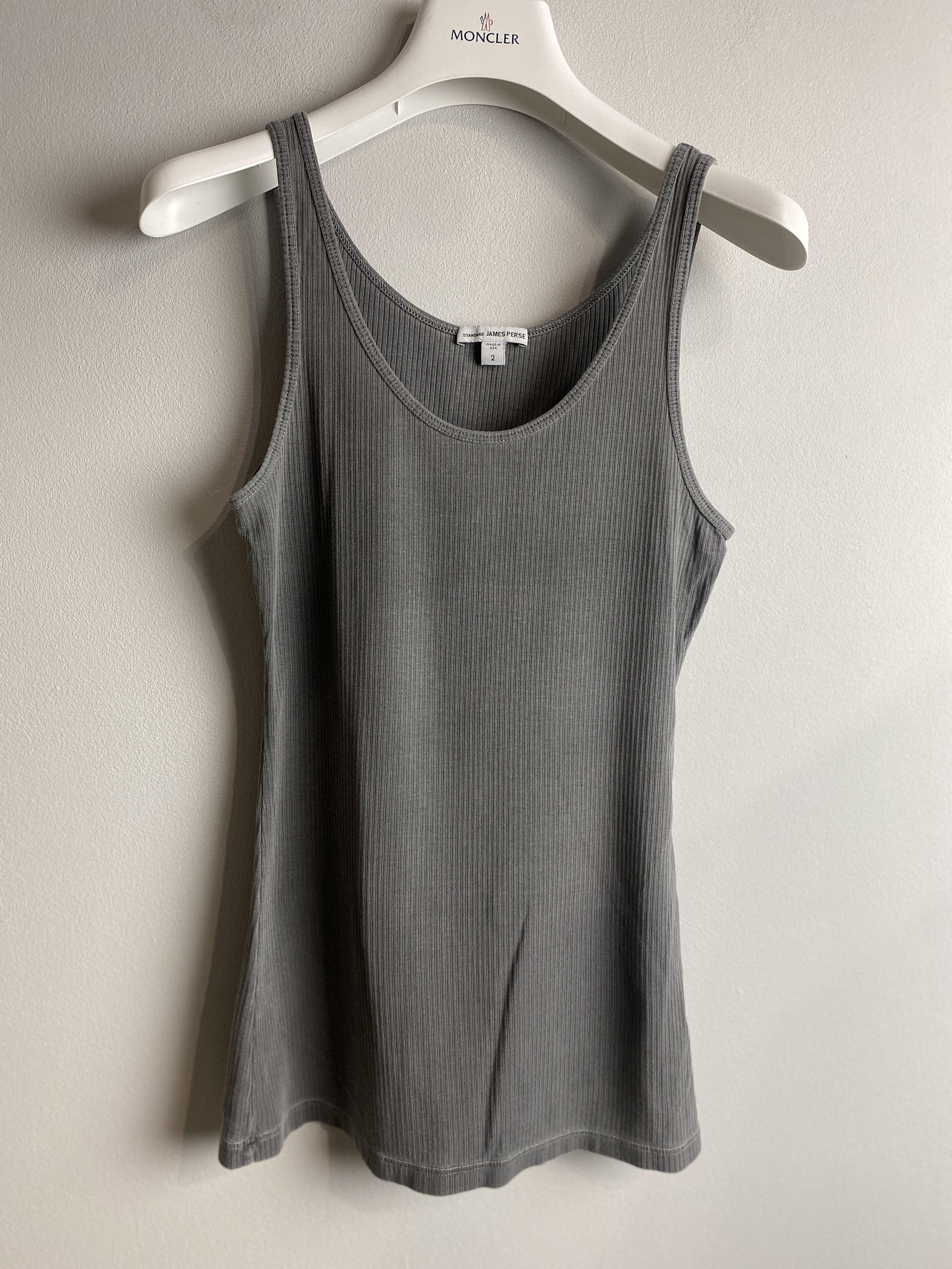 James Perse James Perse Ribbed Daily Tank cotton lycra Size M / US 6-8 / IT 42-44 - 1 Thumbnail