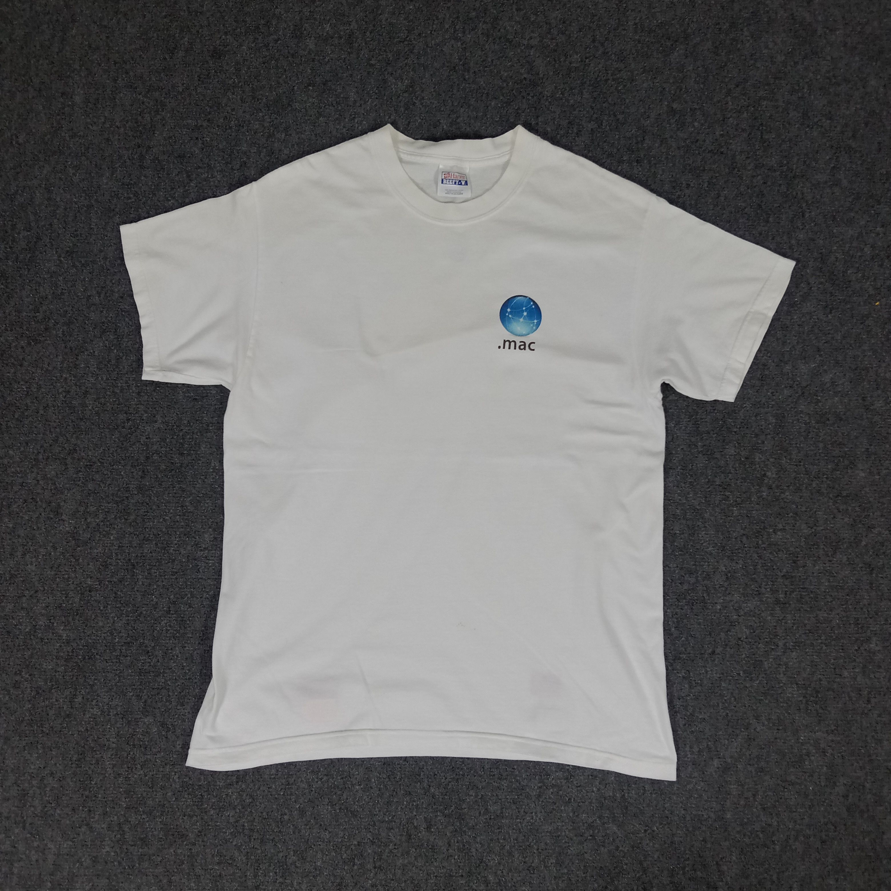 Apple × Vintage Apple .mac Electronic Company Promo Tshirt Size US M / EU 48-50 / 2 - 3 Thumbnail