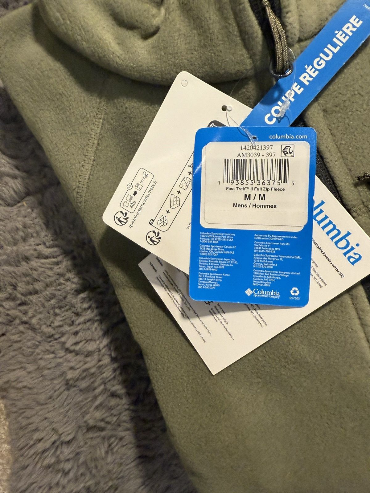 Columbia Men’s fleece Size US M / EU 48-50 / 2 - 3 Thumbnail