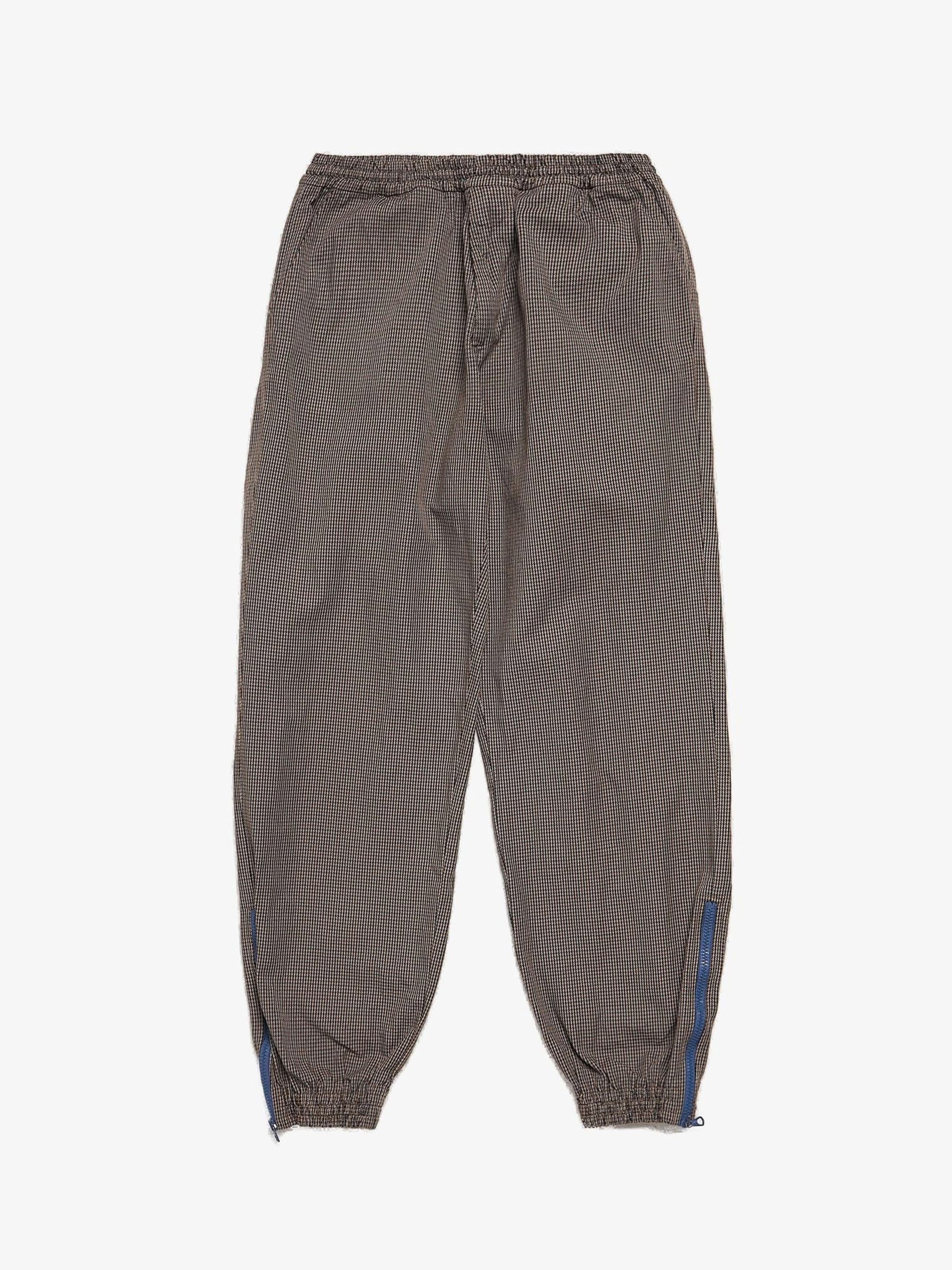Tres Bien Brown & Beige Laced Polyamide Jogger Pants Size US 34 / EU 50 - 1 Thumbnail