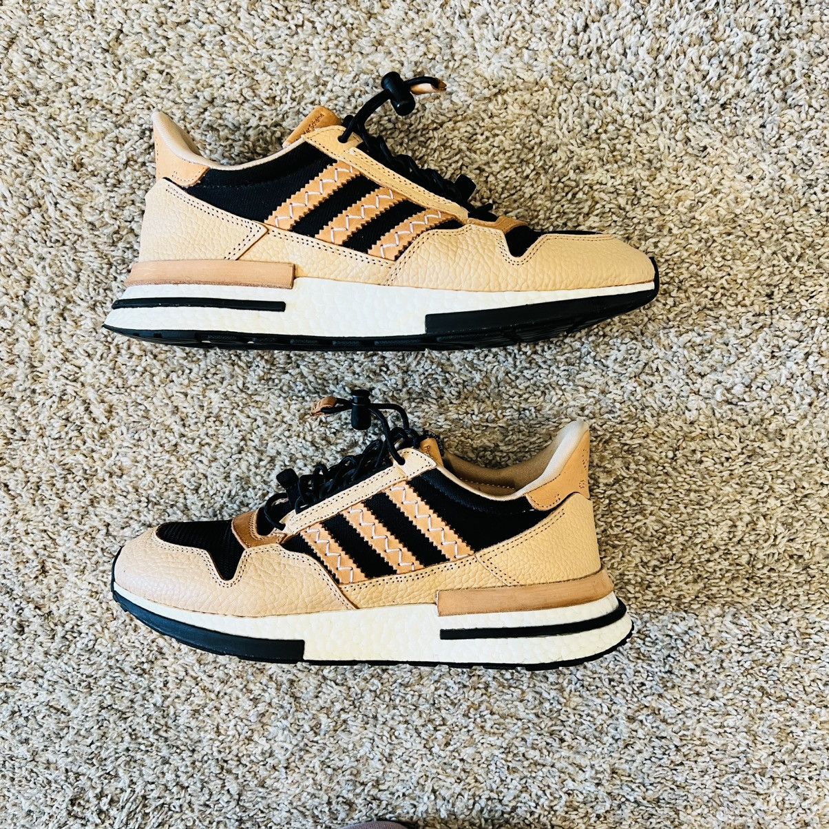 Adidas × Hender Scheme Adidas Hender Scheme ZX500 Black Tan Mens 8 Size US 8 / EU 41 - 9 Thumbnail