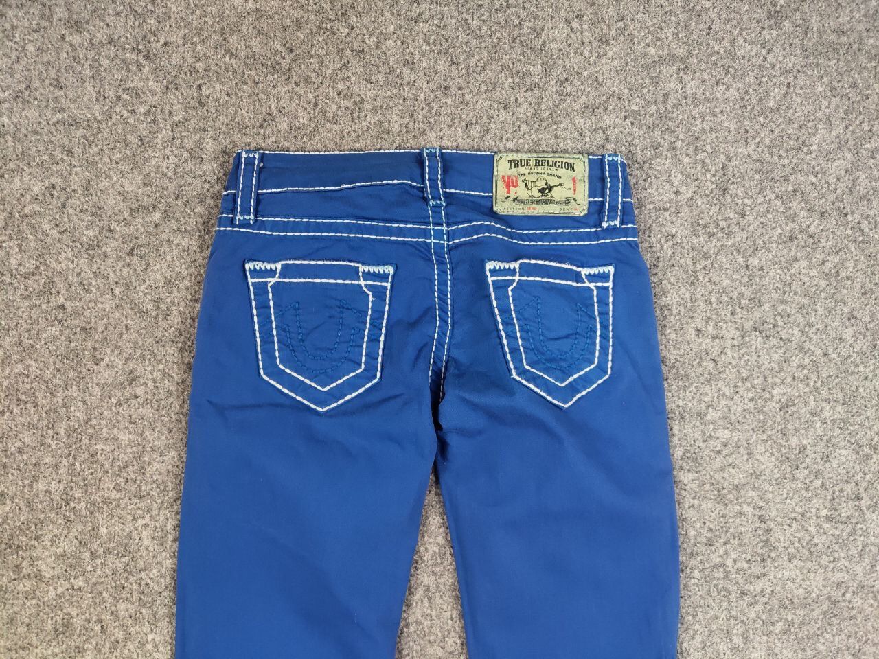 True Religion True Religion Geno Denim Slim Jeans Made in USA Y2K Style Size 28" / US 6 / IT 42 - 8 Thumbnail