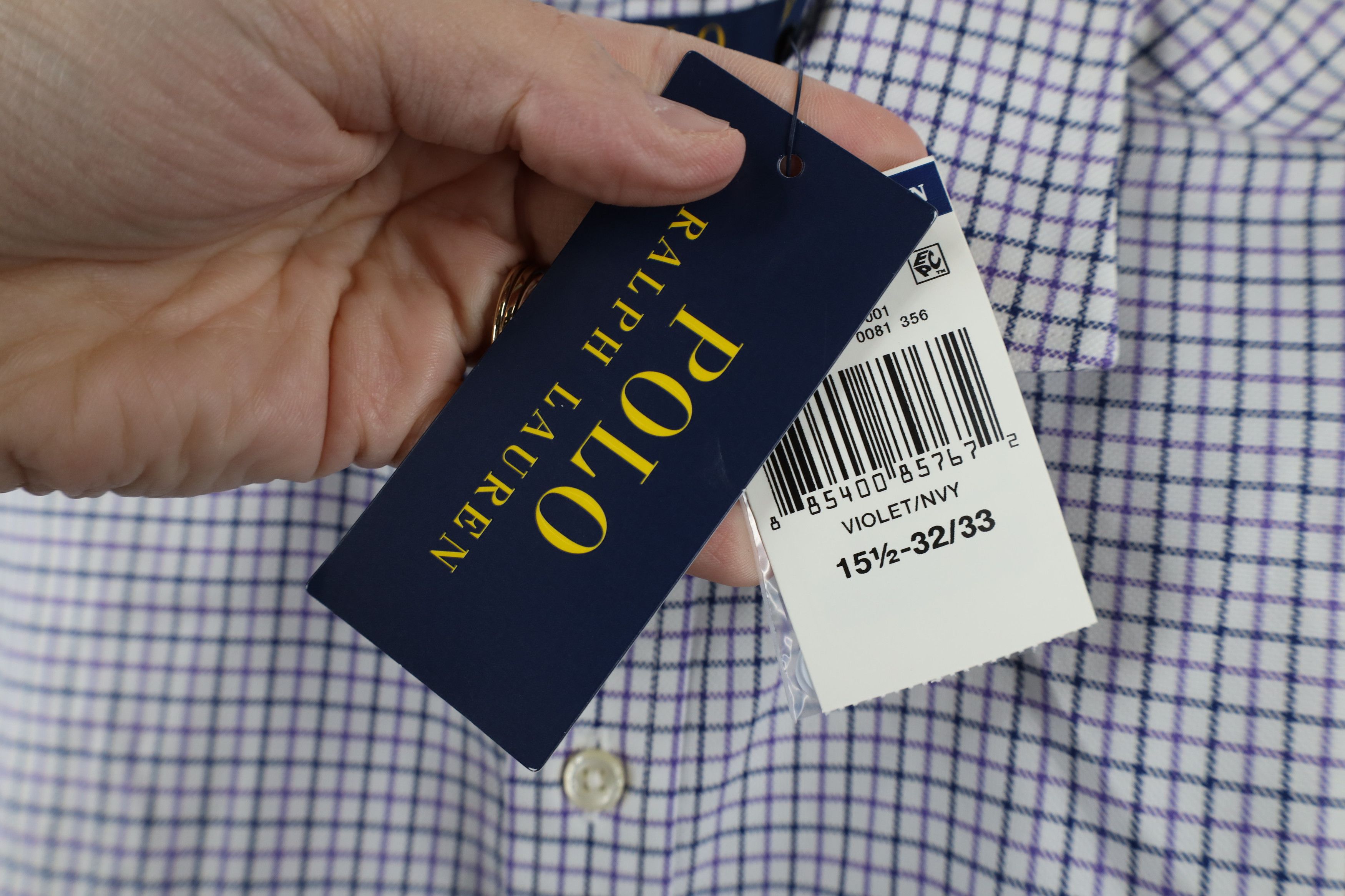 Ralph Lauren × Vintage New Ralph Lauren Fit Easy Care Collared Button Shirt Plaid Size US M / EU 48-50 / 2 - 5 Thumbnail