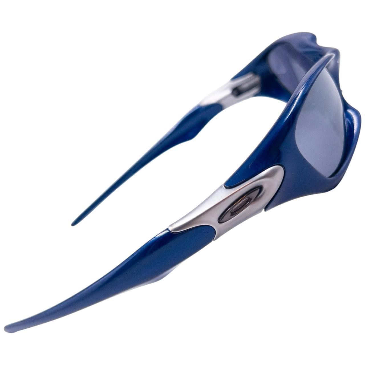 Oakley Vintage Oakley Valve Blue - FMJ+ / Black Iridium Sunglasses Size ONE SIZE - 3 Thumbnail