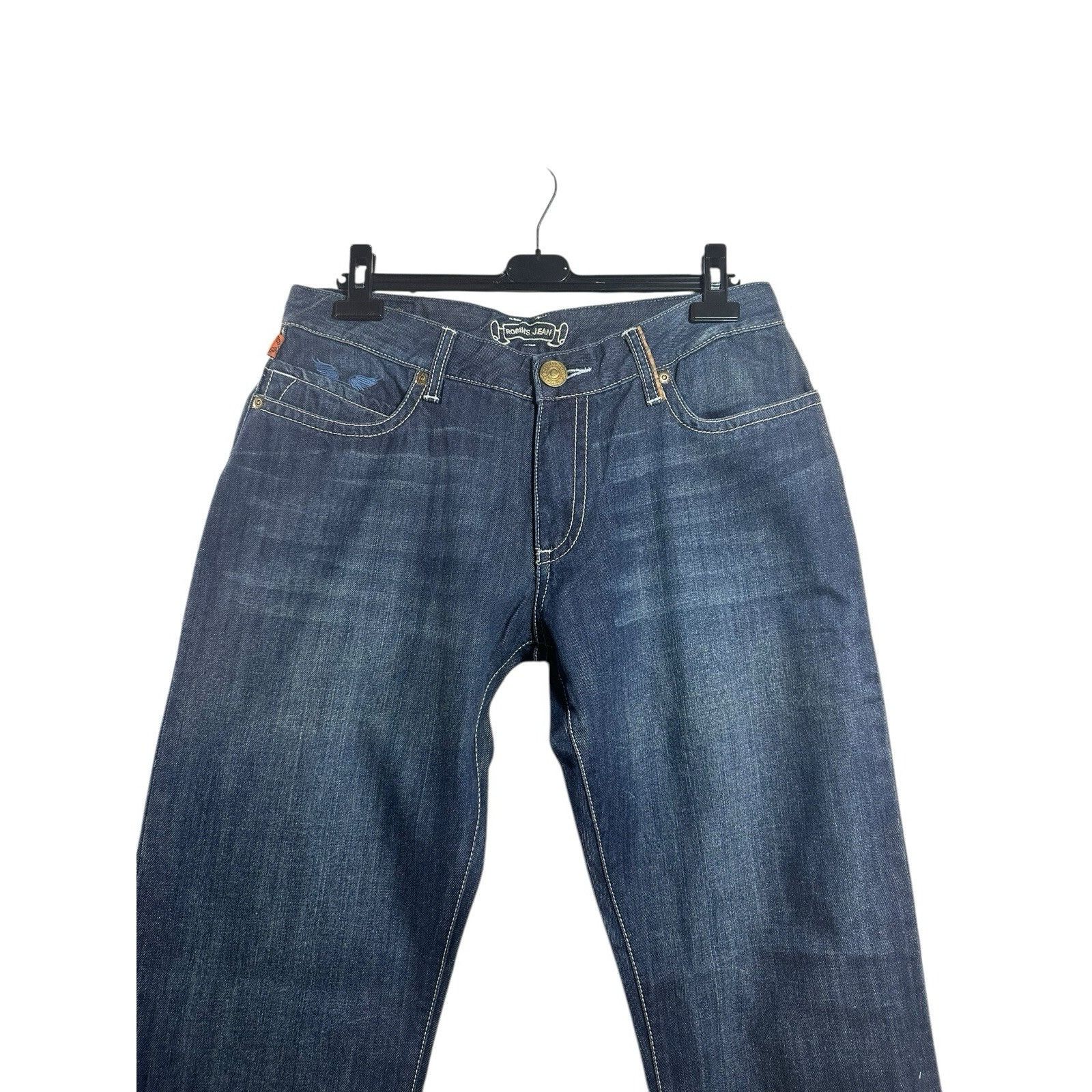 Robins Jeans Vintage Robin Jeans Rock Biker Jeans Denim Y2K Hip Hop 90’s Size US 36 / EU 52 - 2 Thumbnail