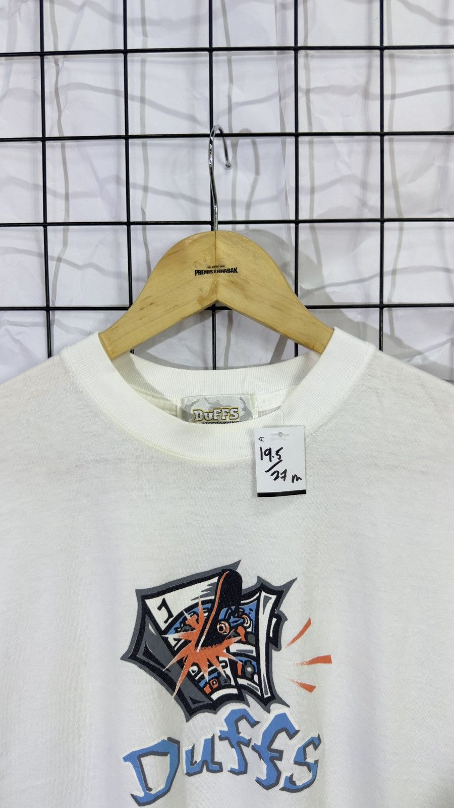Vintage Vintage duffs skateboard skate tee shirt Size US M / EU 48-50 / 2 - 6 Thumbnail