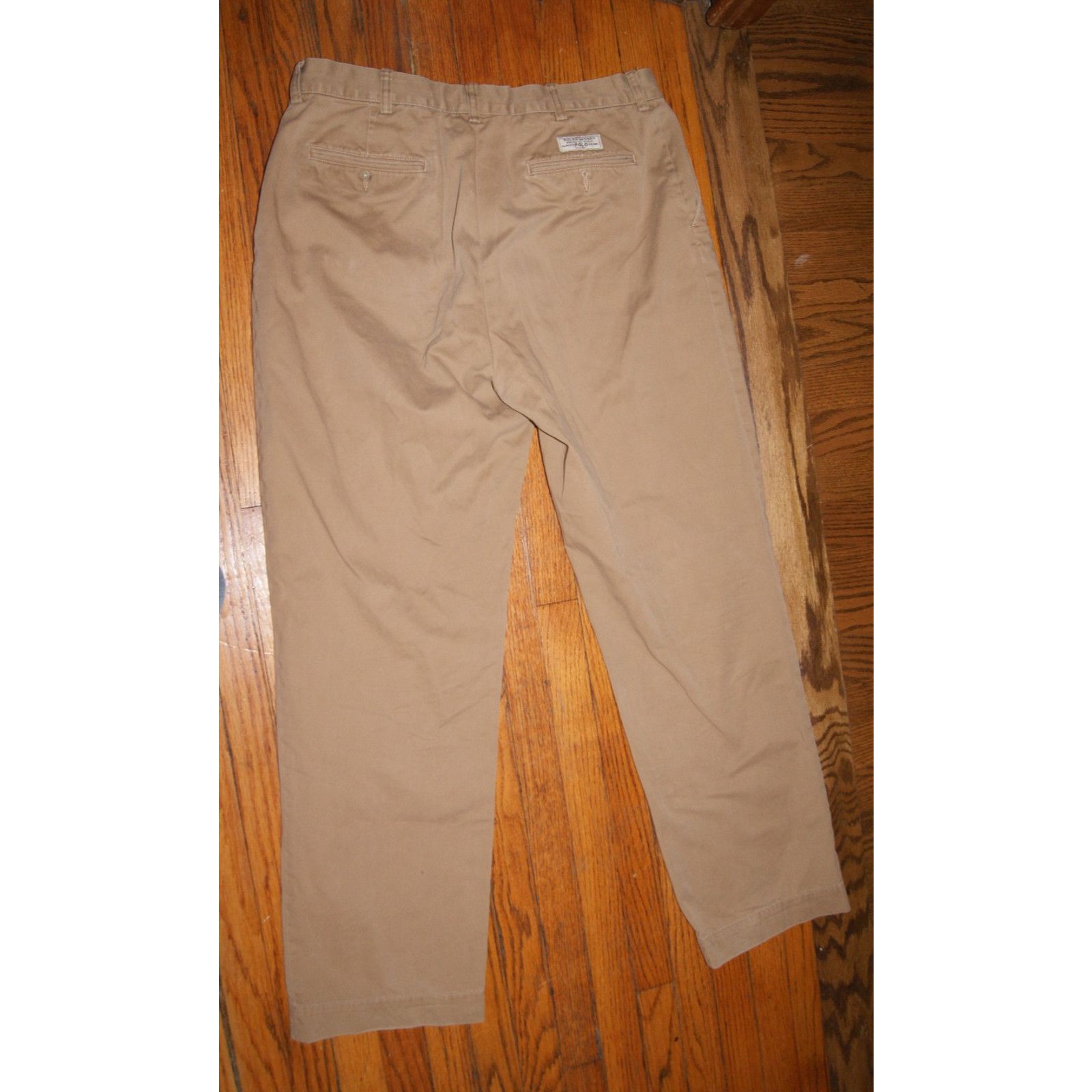 Polo Ralph Lauren VTG Polo Ralph Lauren Prospect Pants Mens 36x32 Tan Khaki Size US 36 / EU 52 - 2 Thumbnail