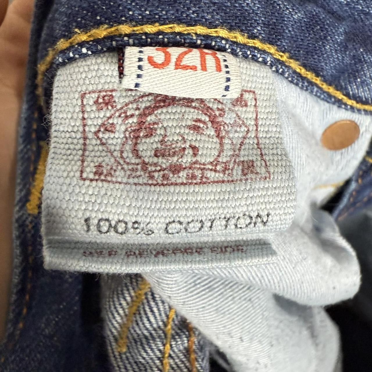 Evisu Evisu Jeans Denim Blue Vintage Selvedge Denim Size US 36 / EU 52 - 6 Thumbnail