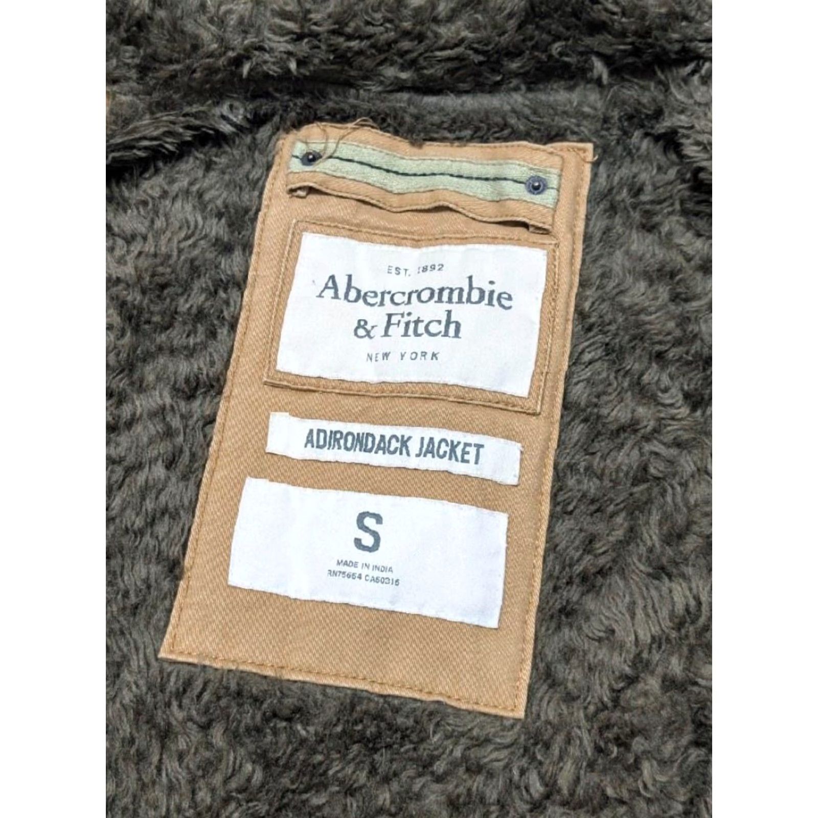 Abercrombie & Fitch VINTAGE Abercrombie & Fitch Adirondack Jacket Mens S Brown Sherpa Lined Insulated Patina Style 90s Size US S / EU 44-46 / 1 - 5 Thumbnail