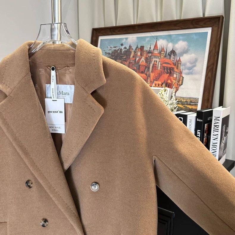 Max Mara Max Mara Mid-length double-breasted woolen coat Size M / US 6-8 / IT 42-44 - 3 Thumbnail
