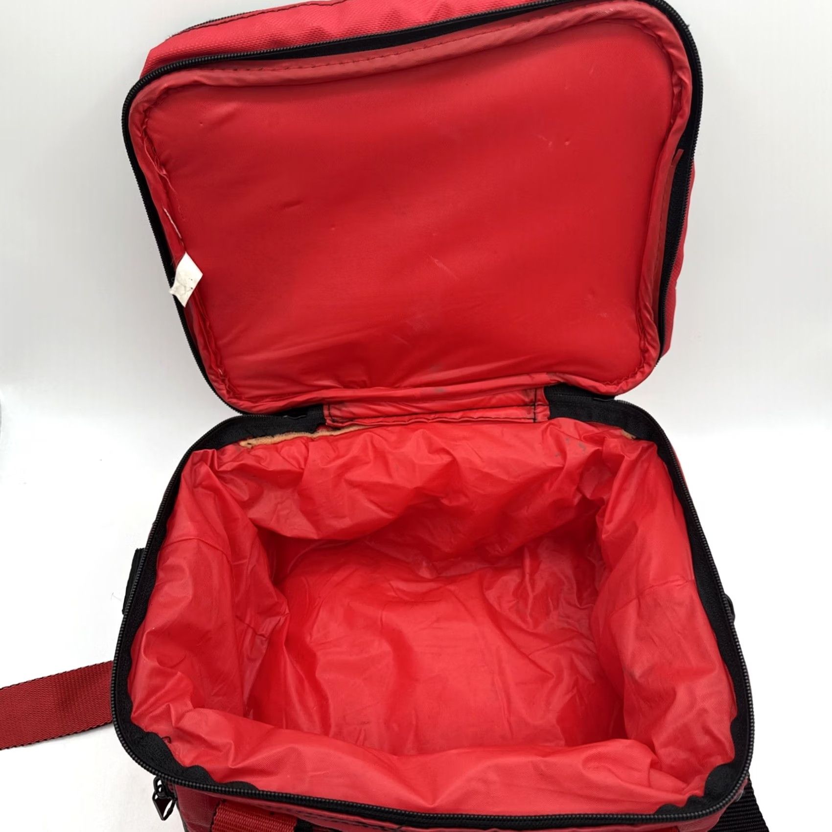 Marlboro VINTAGE Marlboro Insulated Cooler Bag Lunch Box Top Handle Red 90s Outdoors Unisex Adults Small Size ONE SIZE - 8 Thumbnail