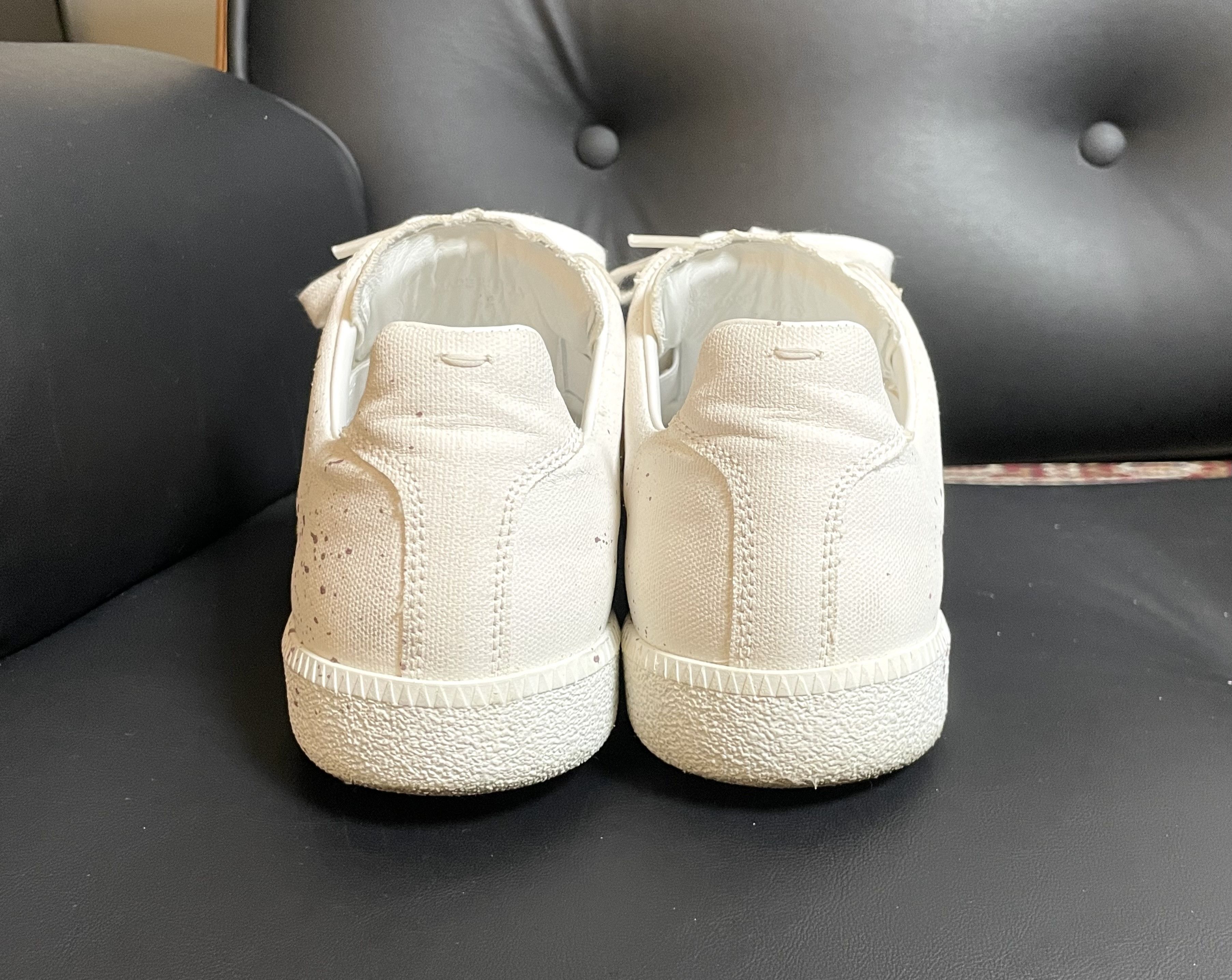 Maison Margiela Maison Margiela GAT (Paint Splatter Canvas) Size US 9 / EU 42 - 11 Thumbnail