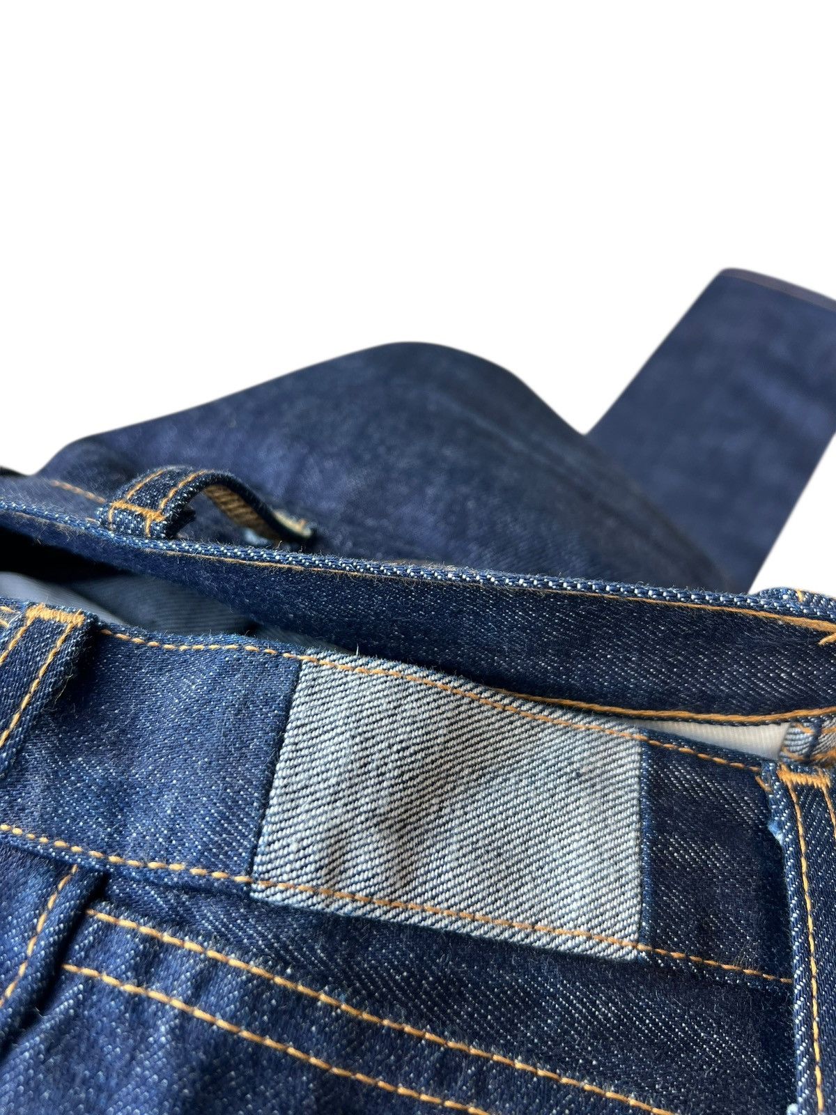 Levi's Vintage Clothing Vintage 2005 Levi’s 606 Big E Orange Tab Denim Skinny Jeans Size US 32 / EU 48 - 9 Thumbnail