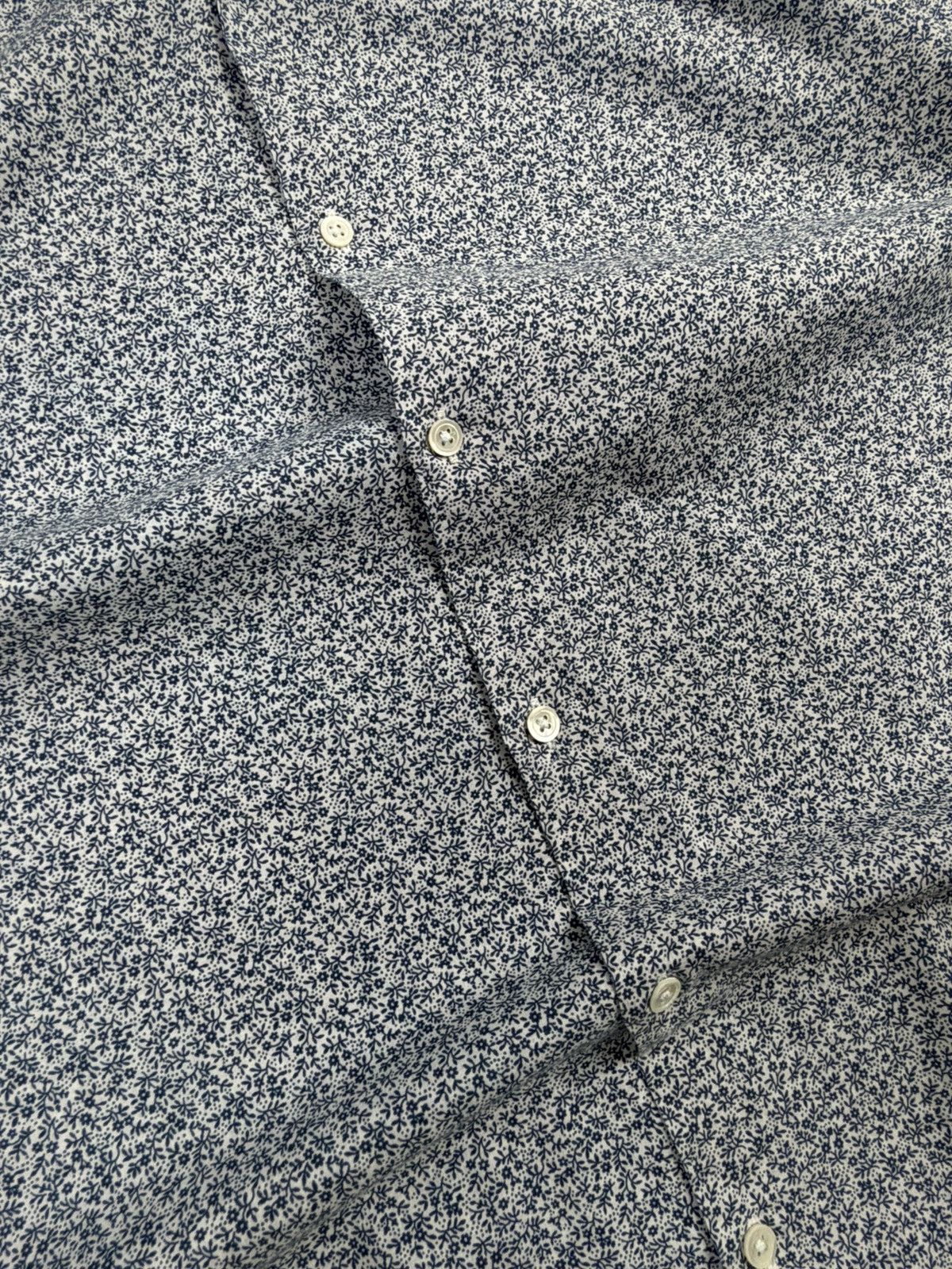 Sandro Rare Sandro Paris Luxury Cotton Button-Up Shirt Floral Print Size US L / EU 52-54 / 3 - 12 Thumbnail