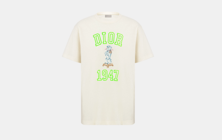 o1w1db10525 483J63 Relaxed-Fit Bobby T-Shirt in White