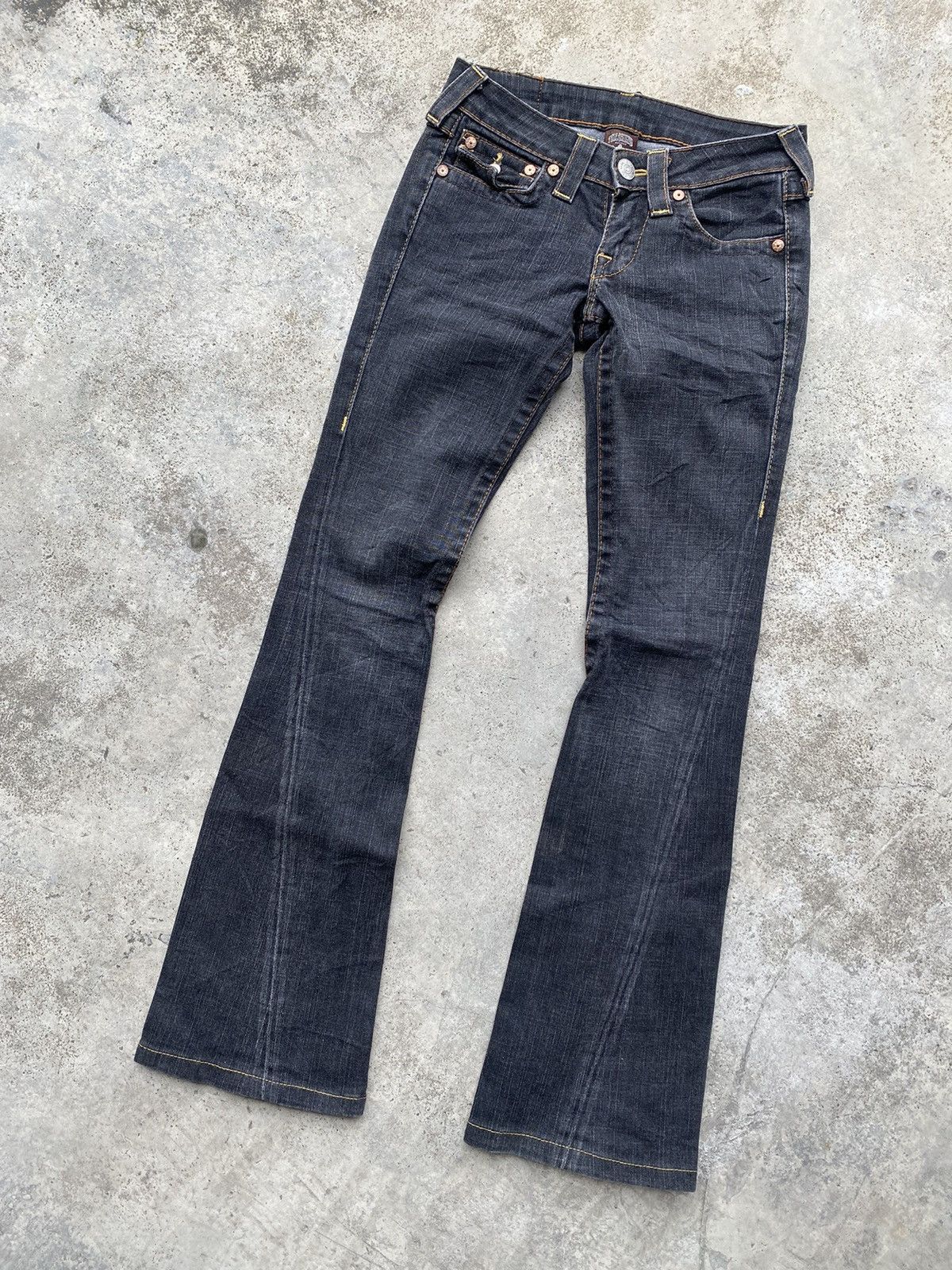 True Religion × Vintage Vintage True Religion Bootcut Flare Jeans Size 28" / US 6 / IT 42 - 1 Thumbnail
