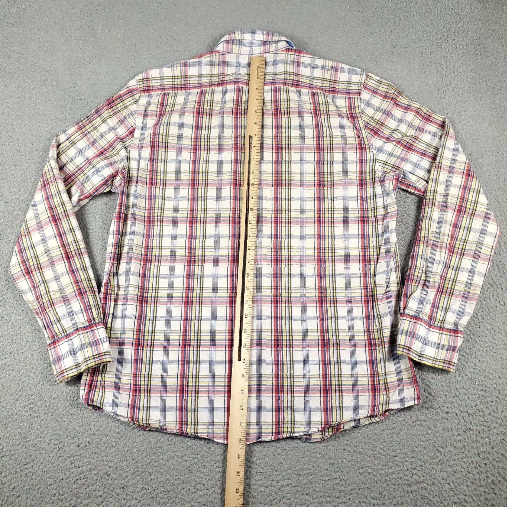 American Eagle Outfitters American Eagle Outfitters Shirt Mens Large Red Plaid Button-Up Long Sleeve Size US L / EU 52-54 / 3 - 4 Thumbnail