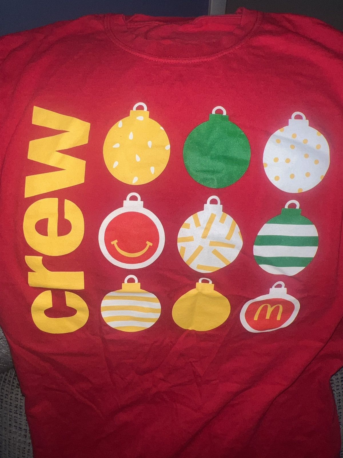 Hypebeast McDonald’s Crew Christmas Ornament Tee Size US S / EU 44-46 / 1 - 2 Thumbnail