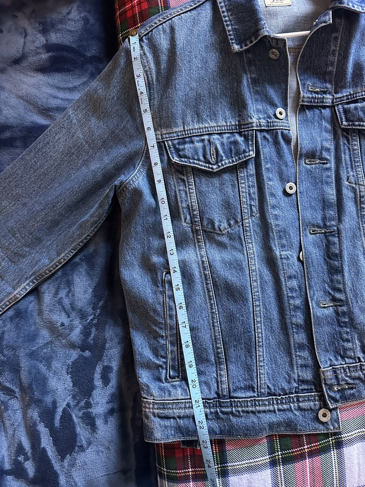 J.Crew J.Crew Denim Trucker Jacket Size US S / EU 44-46 / 1 - 3 Thumbnail