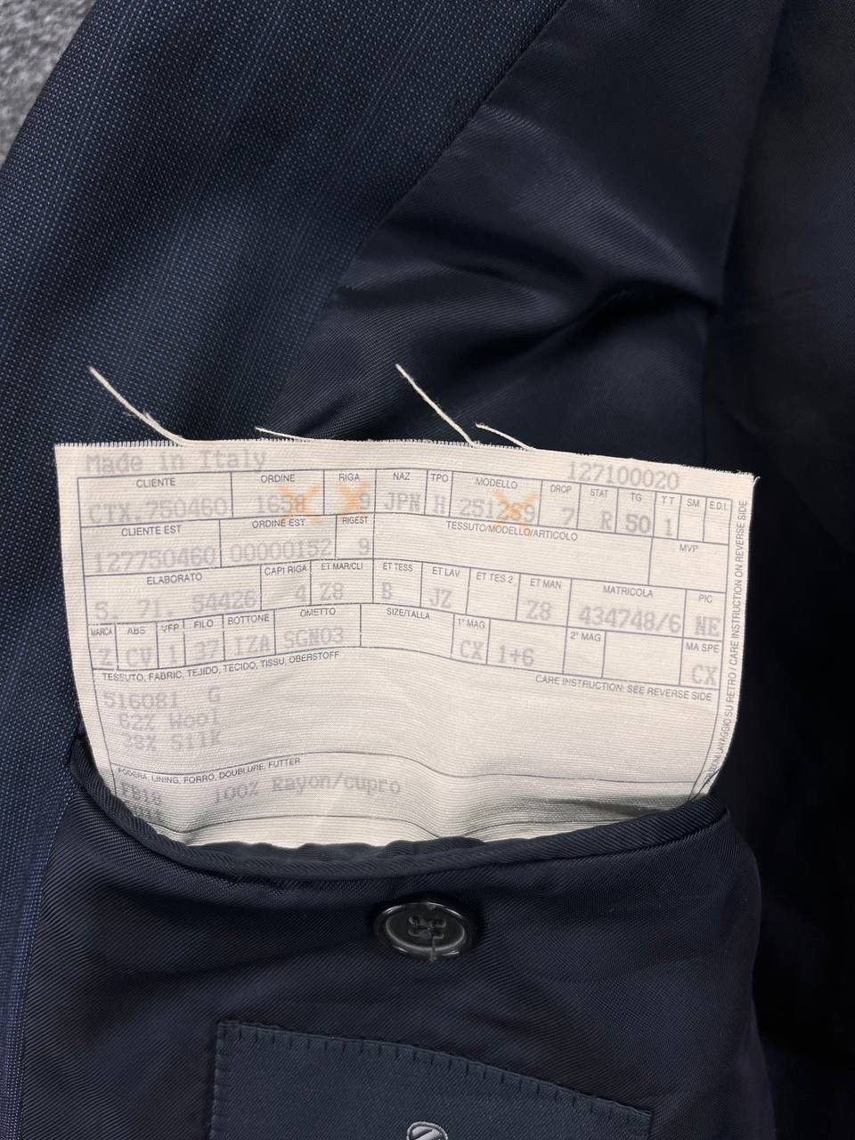 Vintage Ermenegildo Zegna Luxury Wool Silk Blazer Jacket
