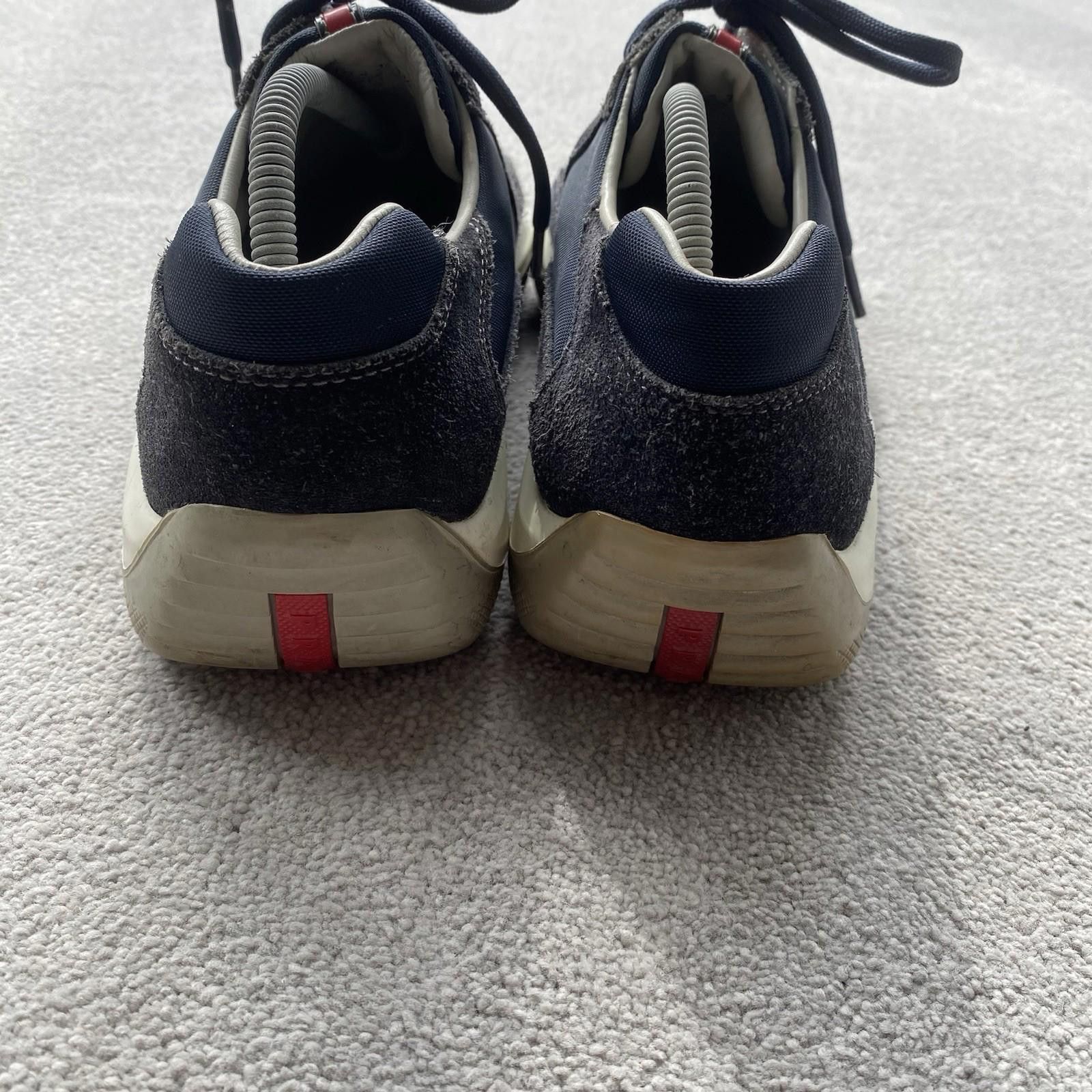 Prada Prada Navy America Cups Trainers Size UK8.5 Size US 9.5 / EU 42-43 - 10 Thumbnail